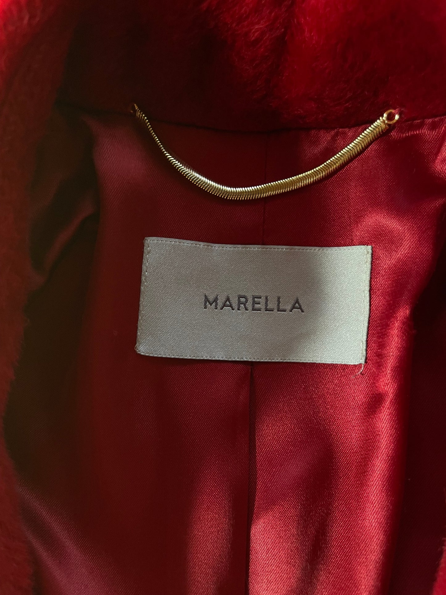 Marella cappotto in alpaca e lana
