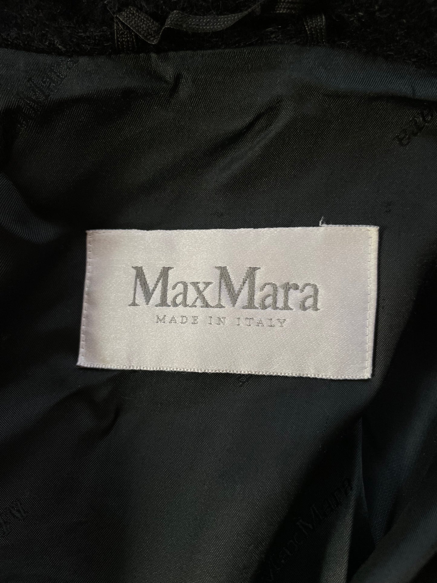 Max Mara cappotto in alpaca e lana