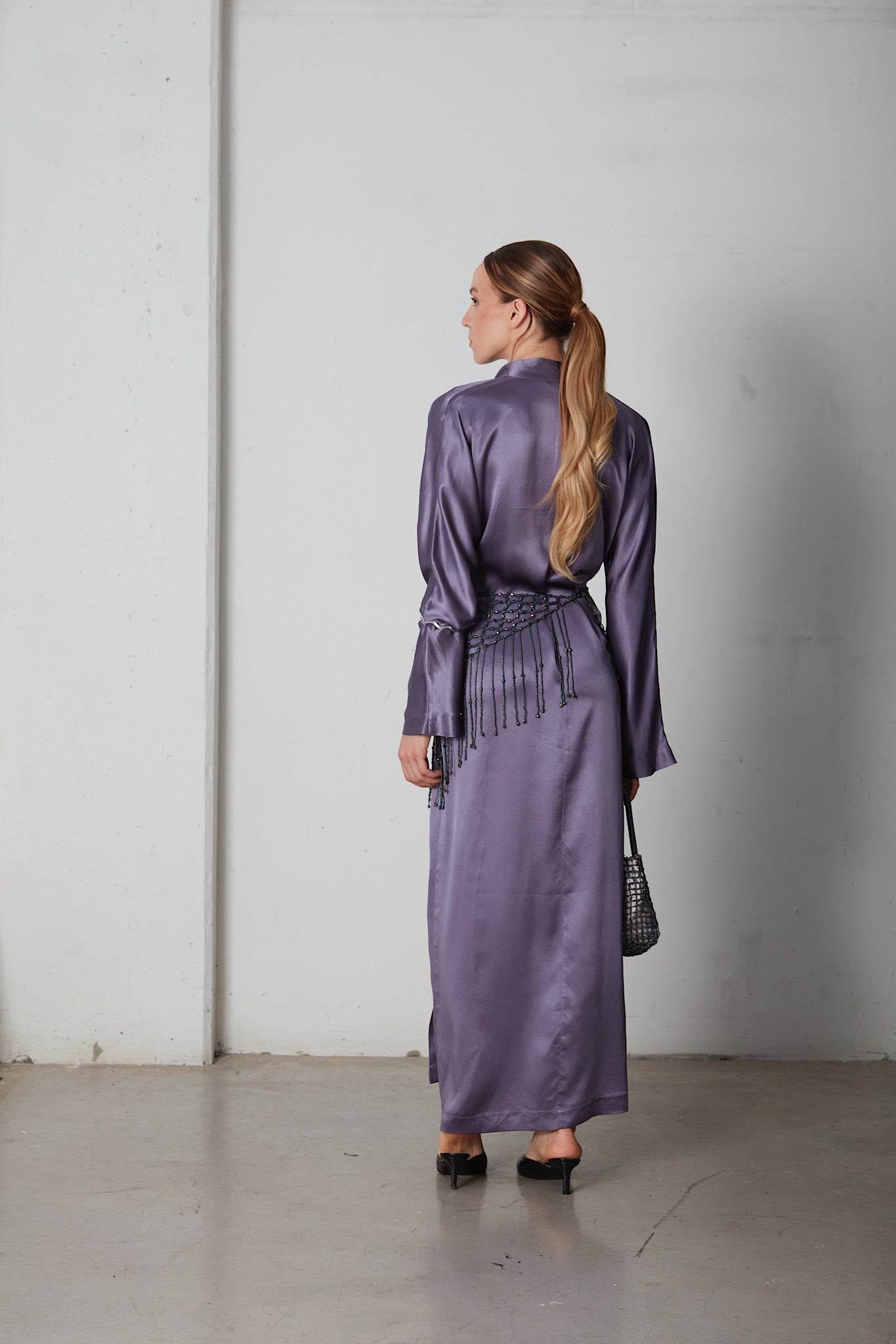 Vestaglia in raso di seta Malizia by La Perla