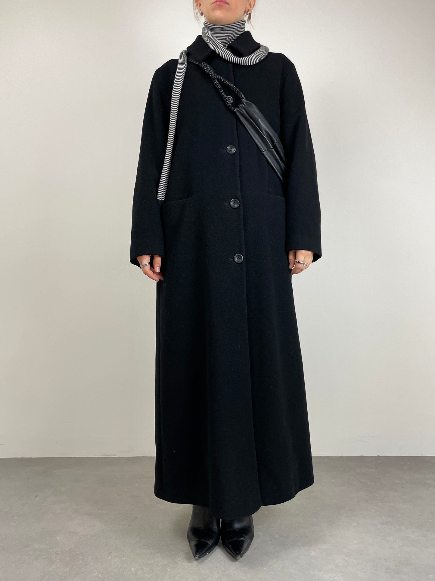Cappotto in lana e cammello