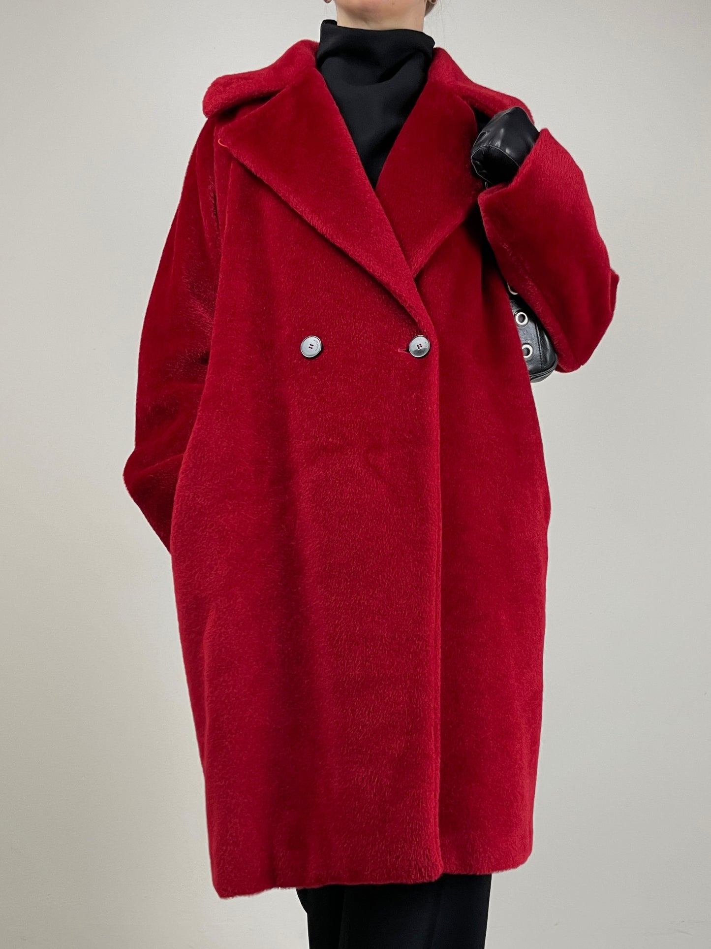 Marella cappotto in alpaca e lana