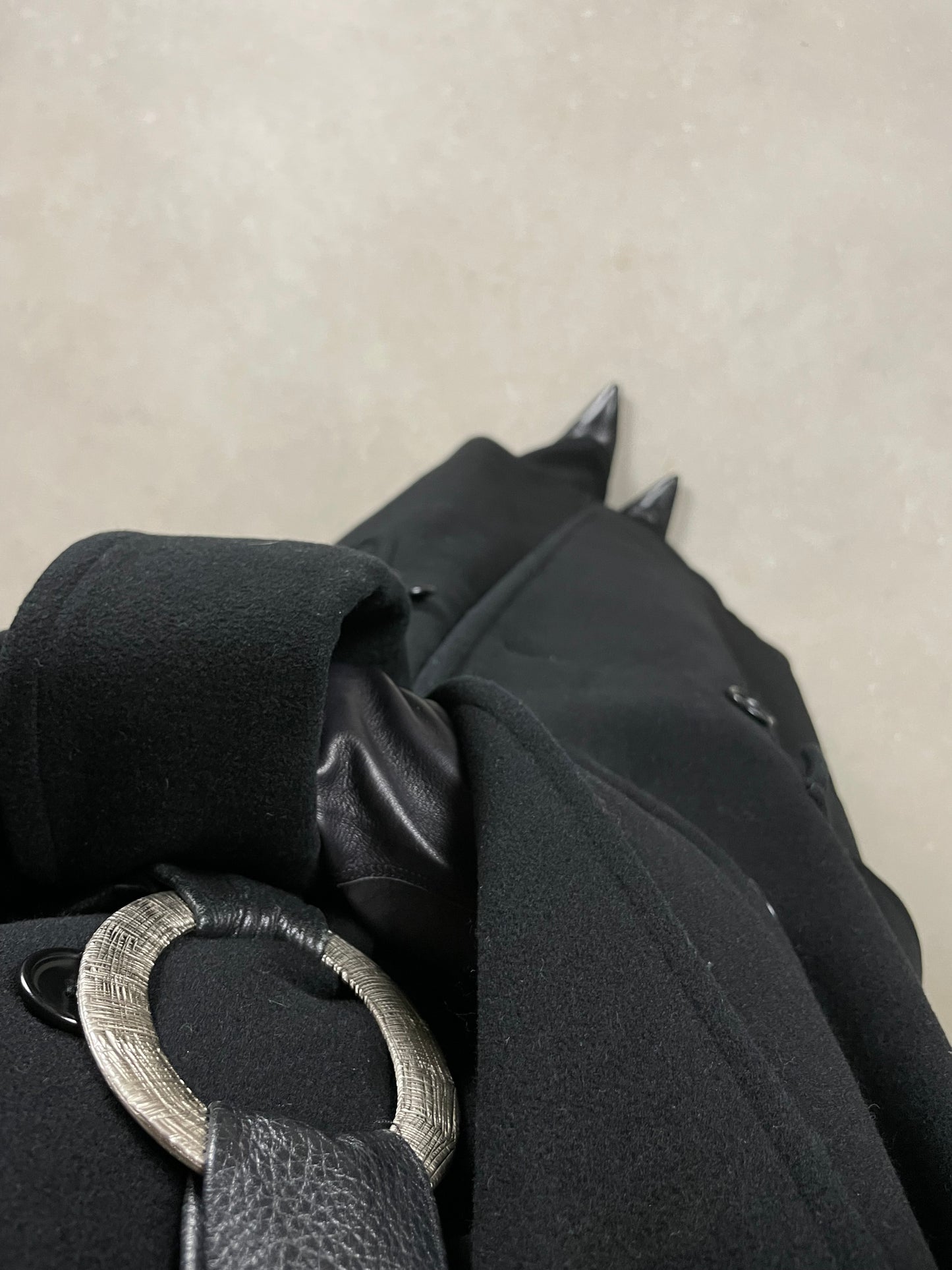 Cappotto vintage Made in Italy nero