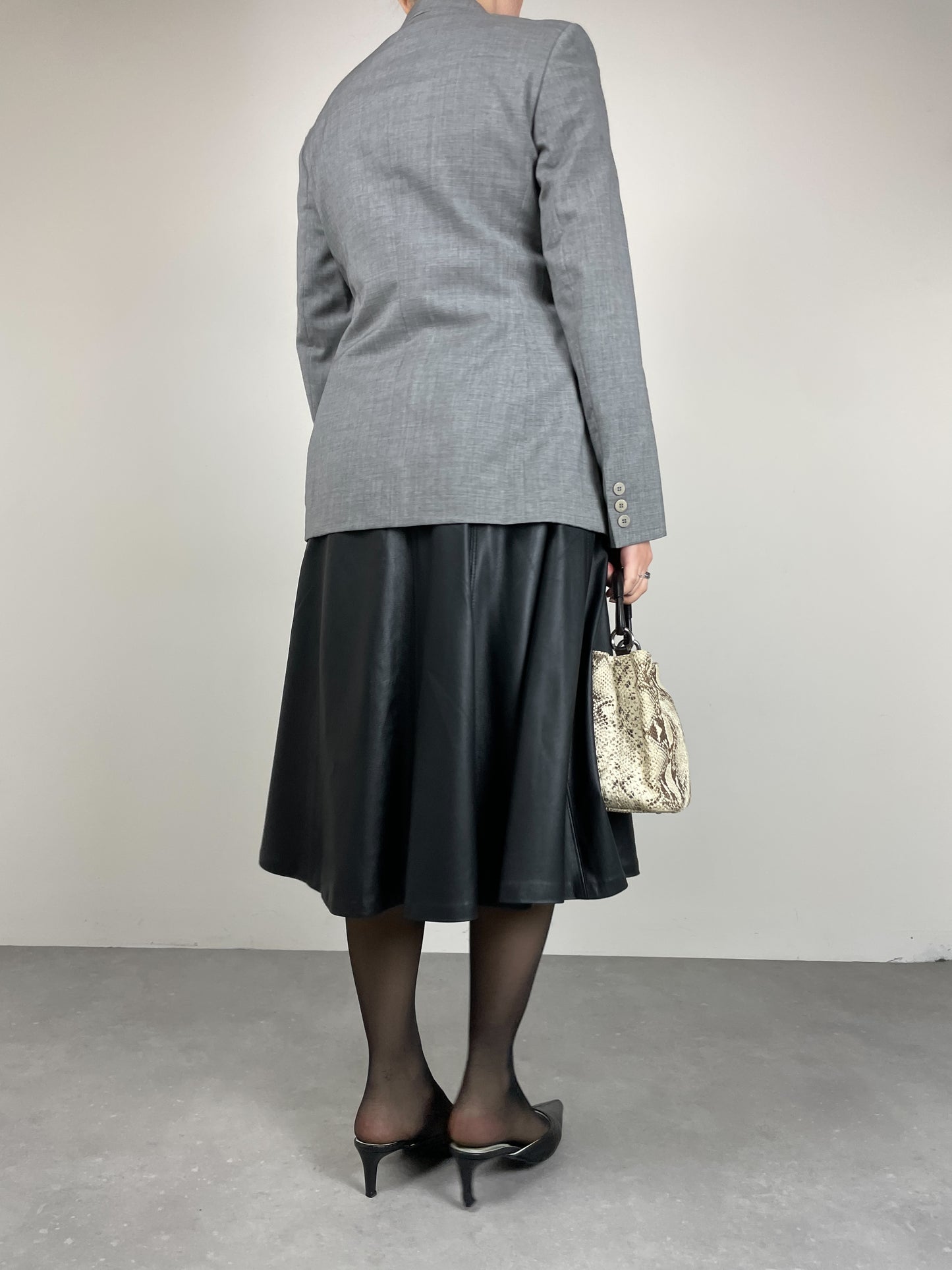 Blazer vintage in fresco di lana