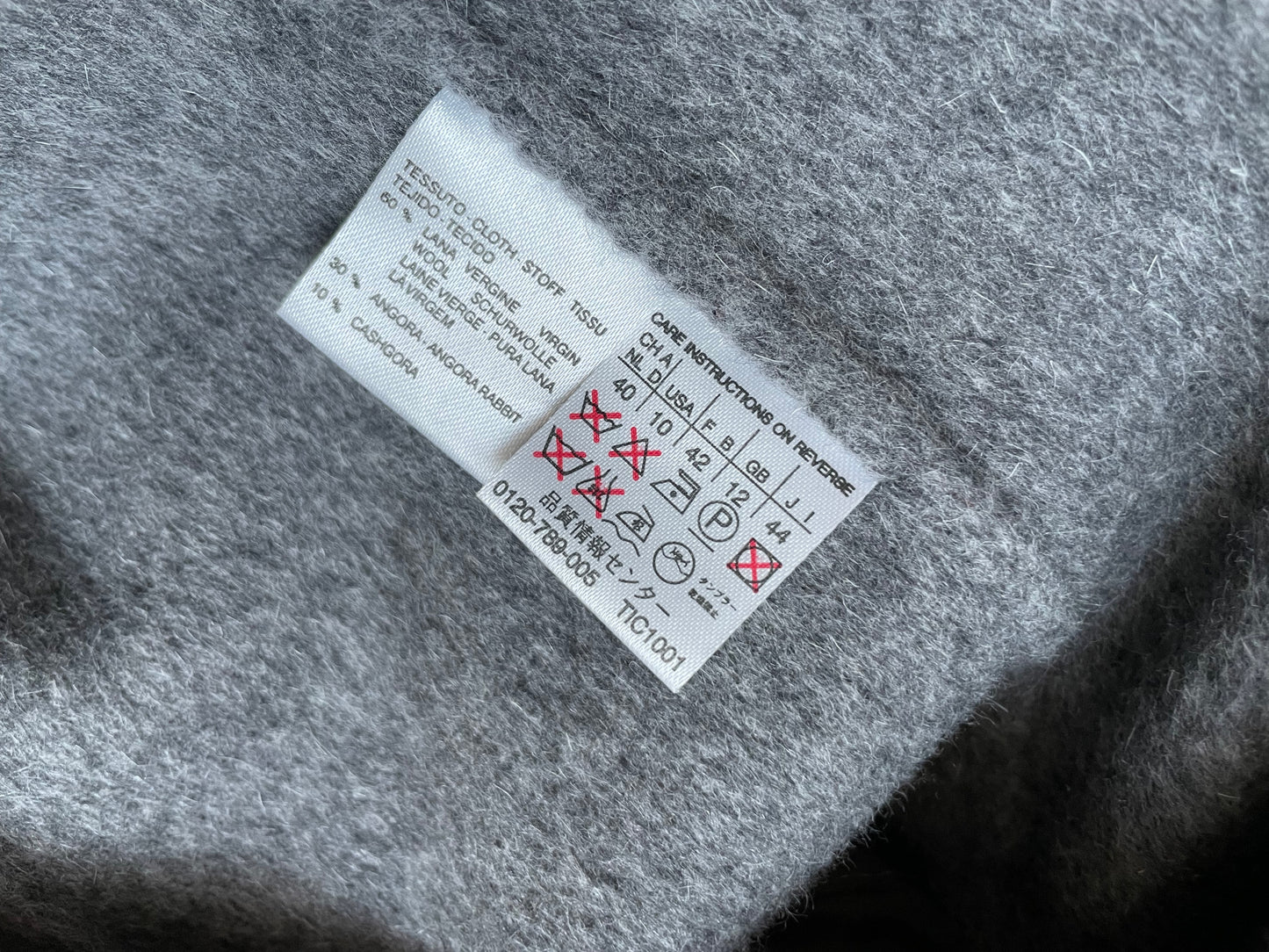 MAX MARA cappotto in drap di lana e angora doppiato