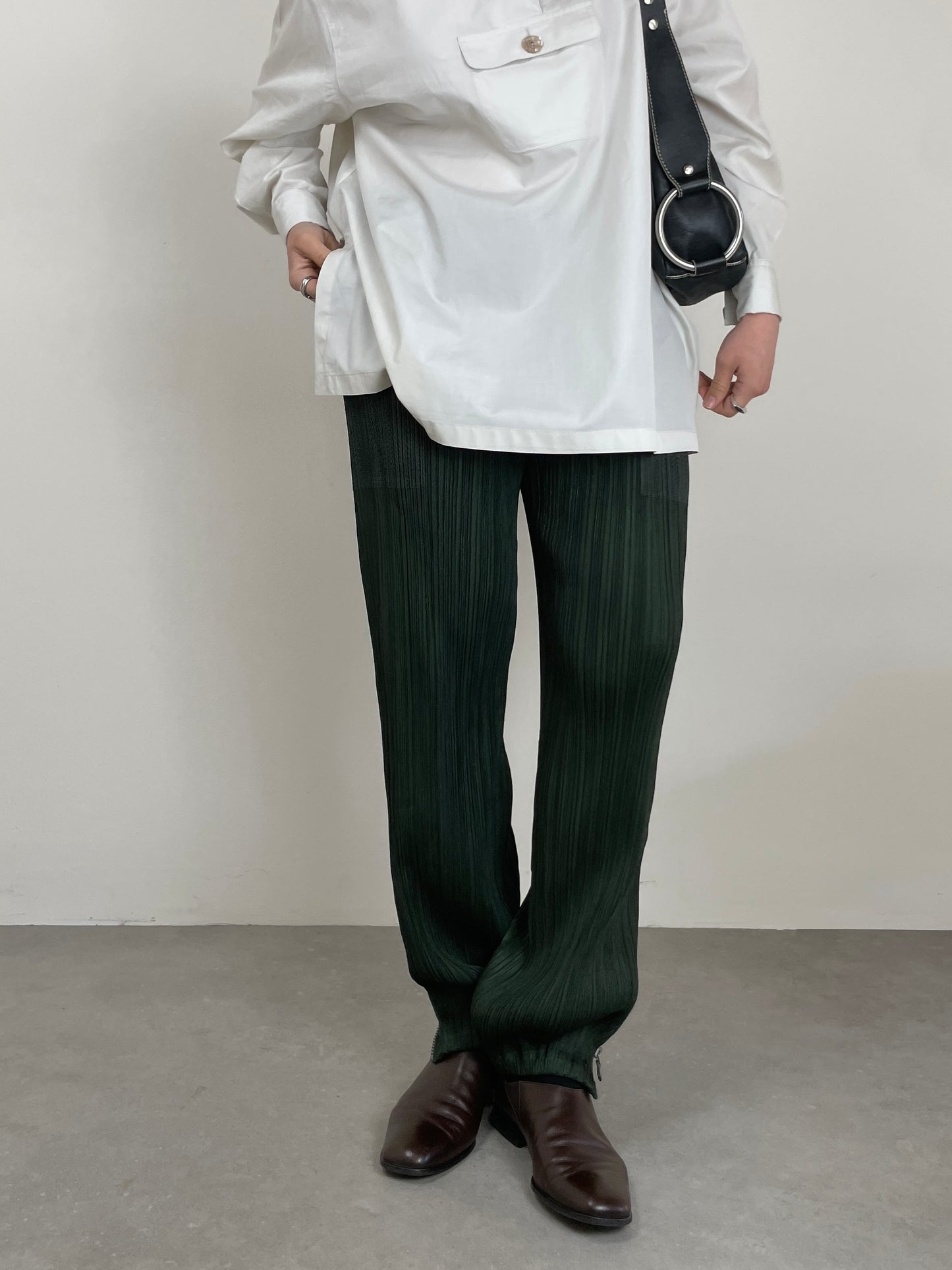 Pleats Please Issey Miyake pantaloni
