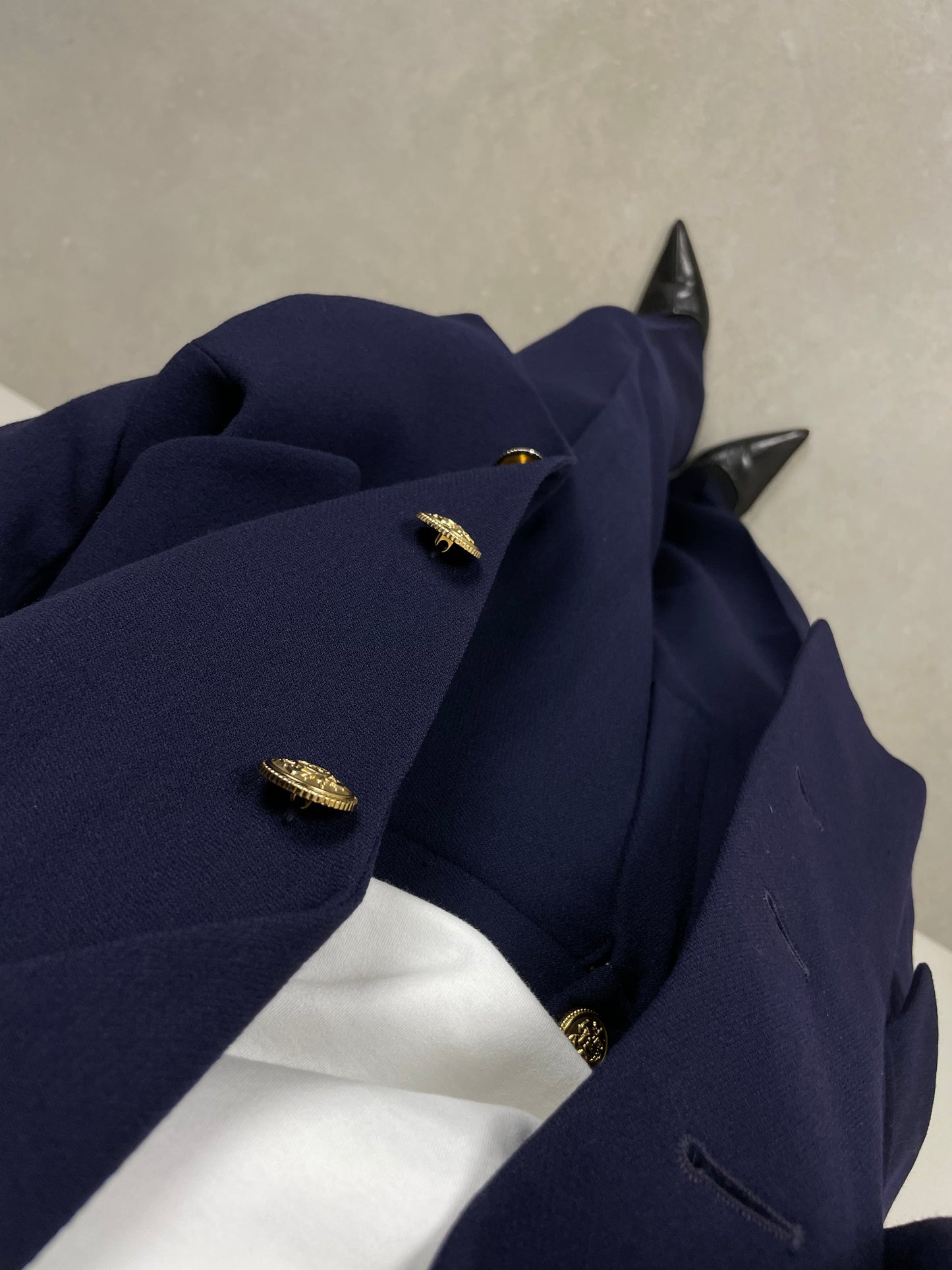 Wool blue suit