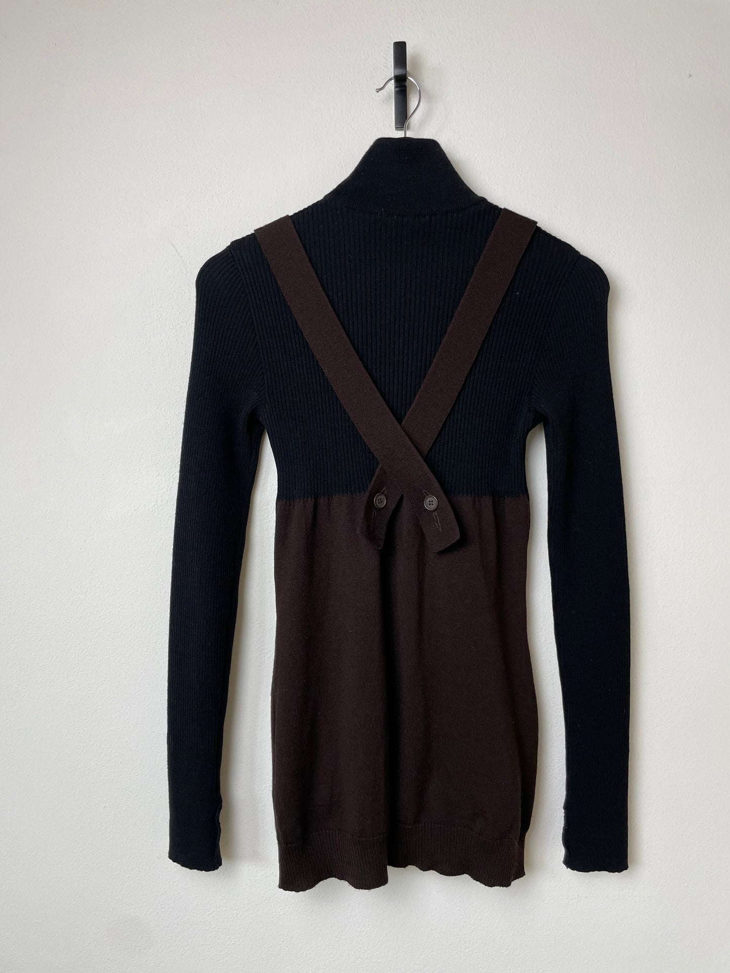 MOSCHINO Cheap And Chic maglione con bretelle