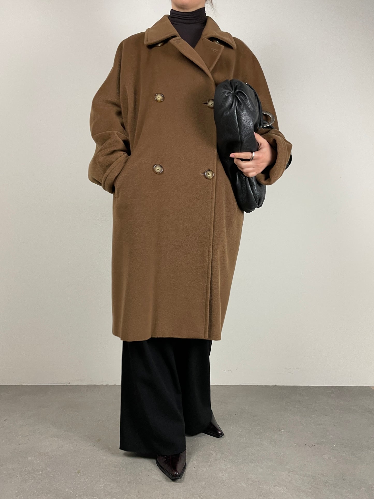 Max Mara cappotto in pura lana vergine