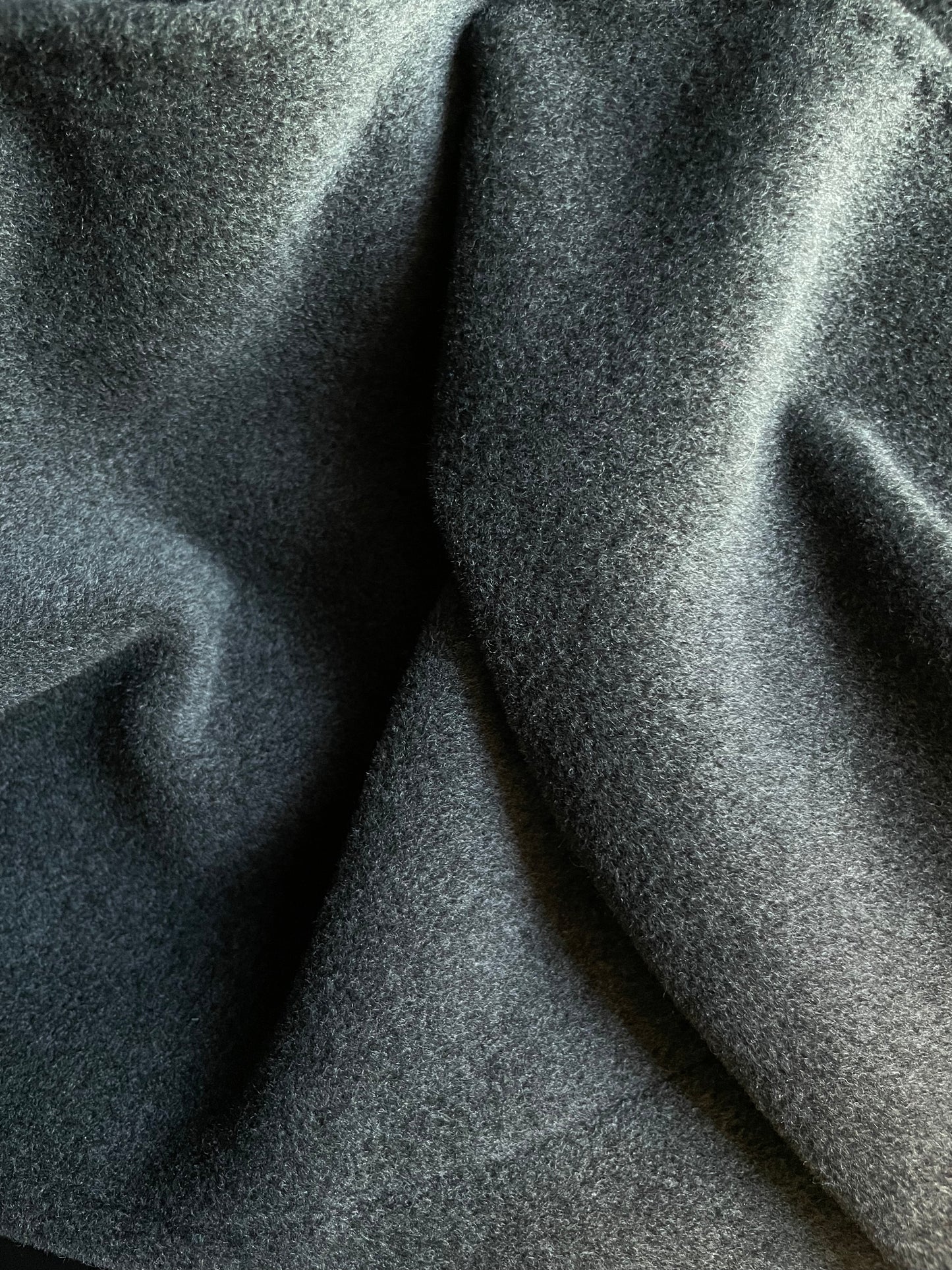 Grey wool coat