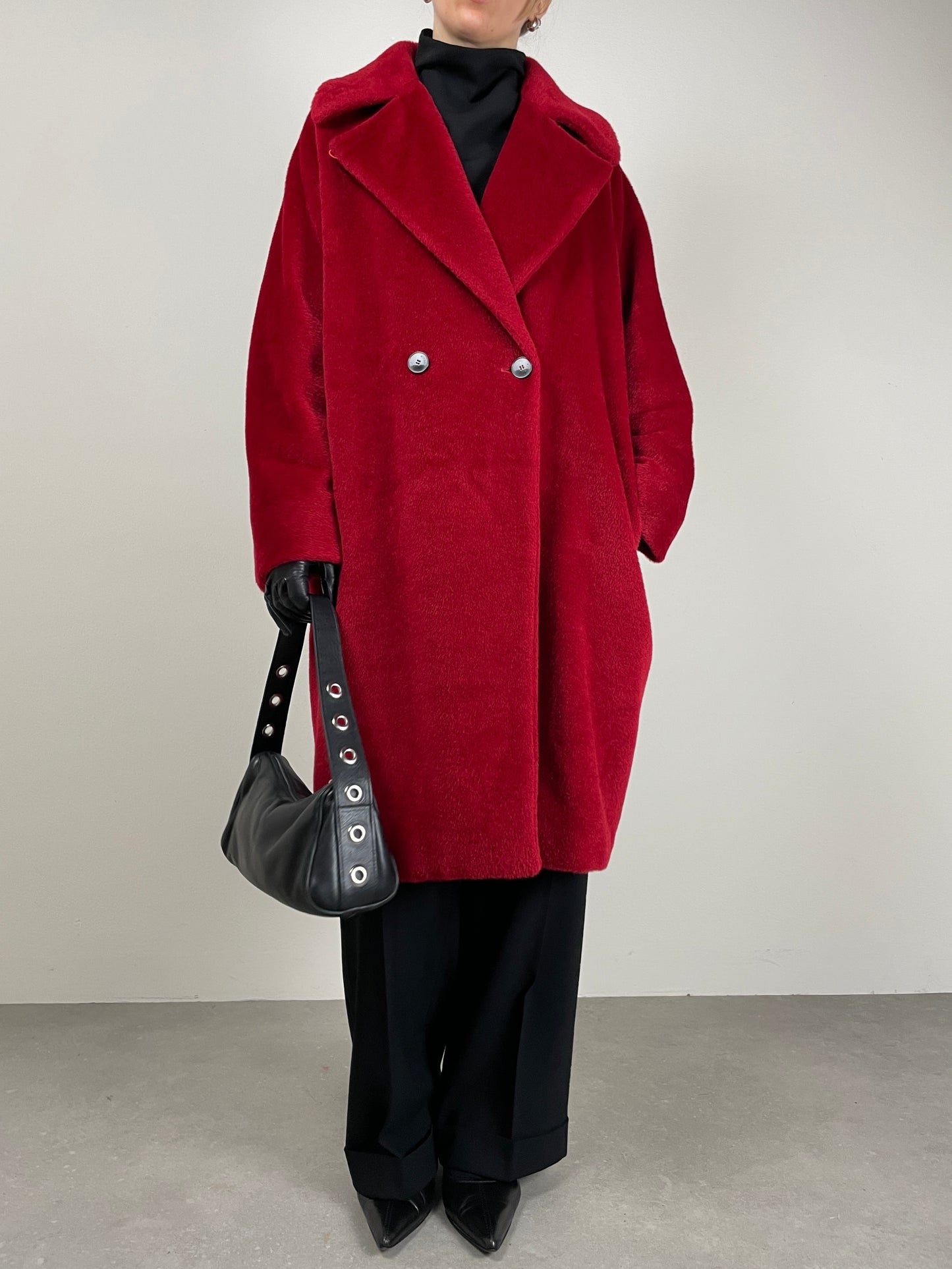 Marella cappotto in alpaca e lana