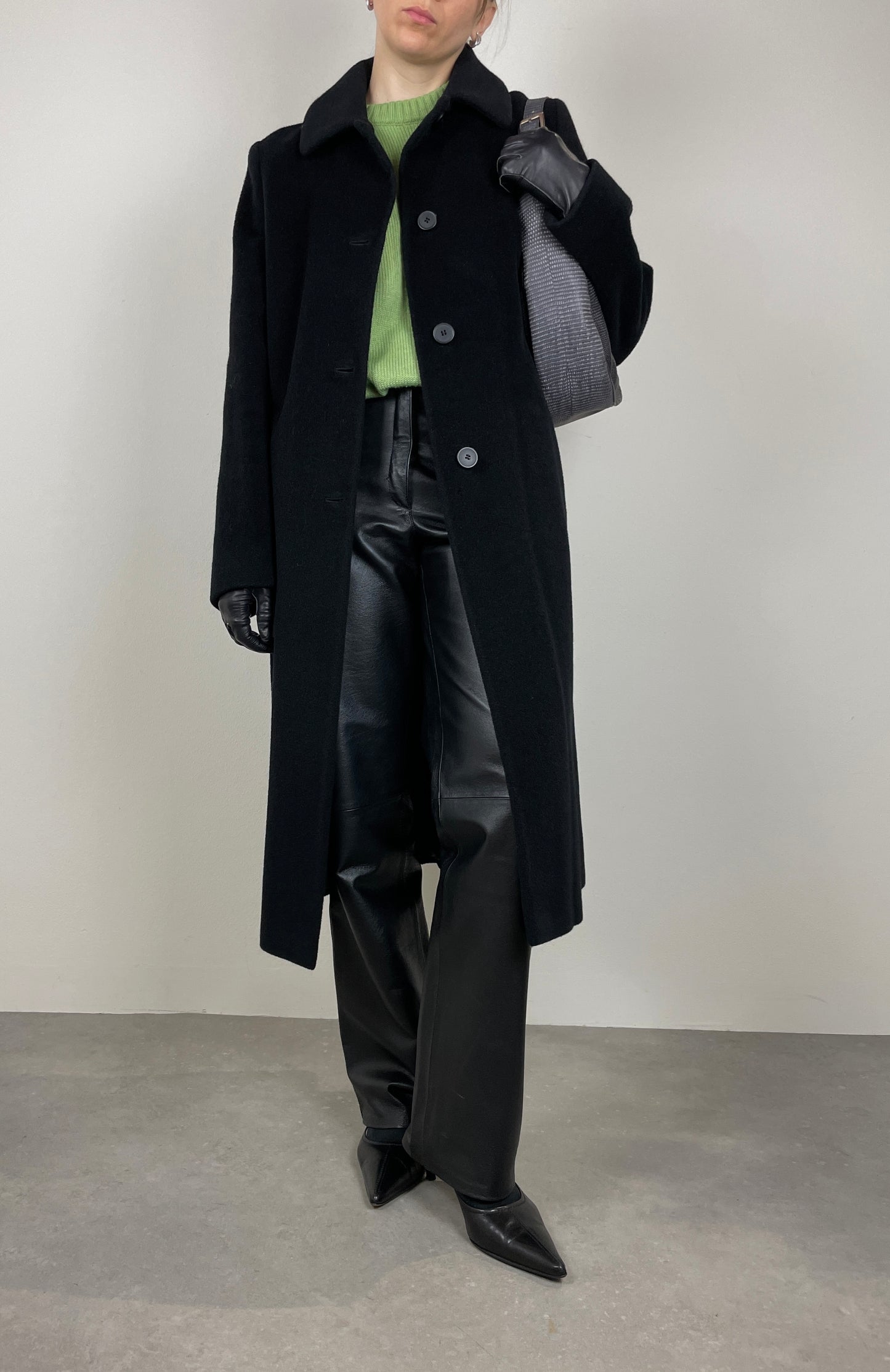 Made in Italy wool and cashmere coat