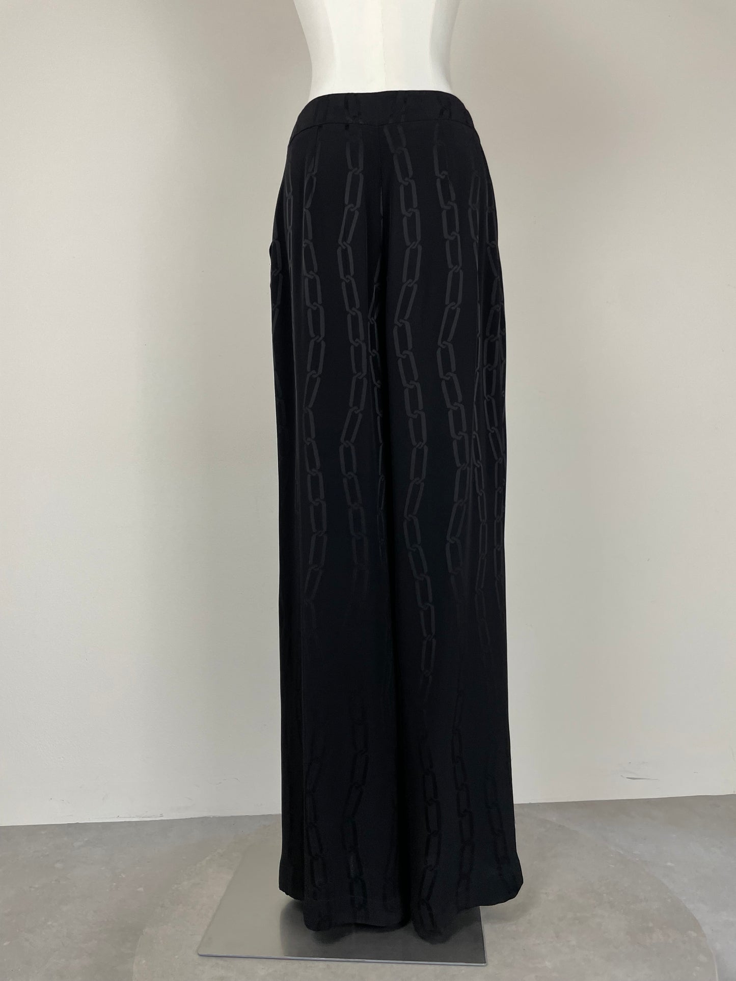 Pantalone a palazzo in viscosa