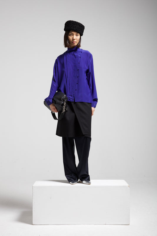 Blusa LANVIN in pura seta
