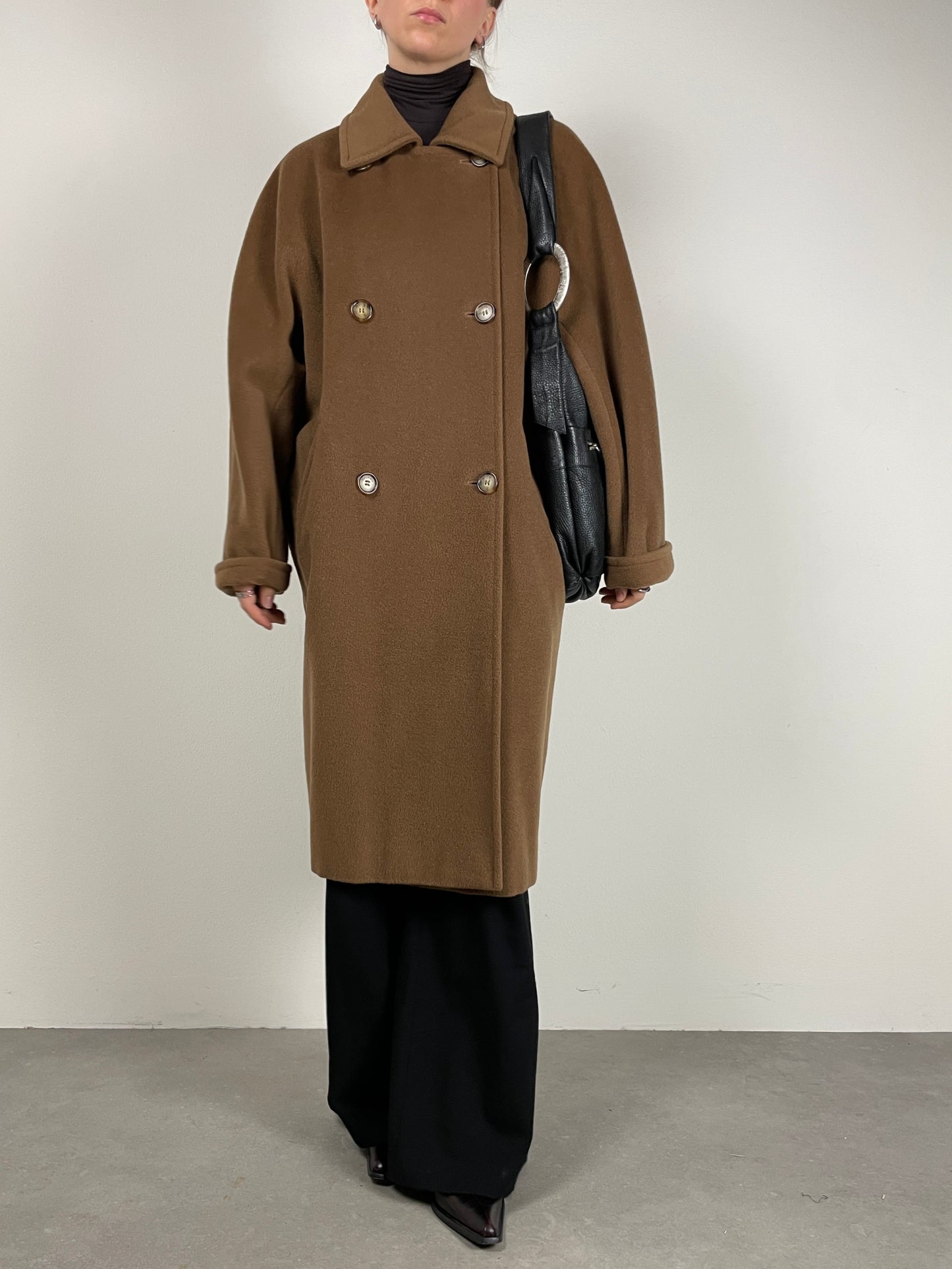 Max Mara cappotto in pura lana vergine