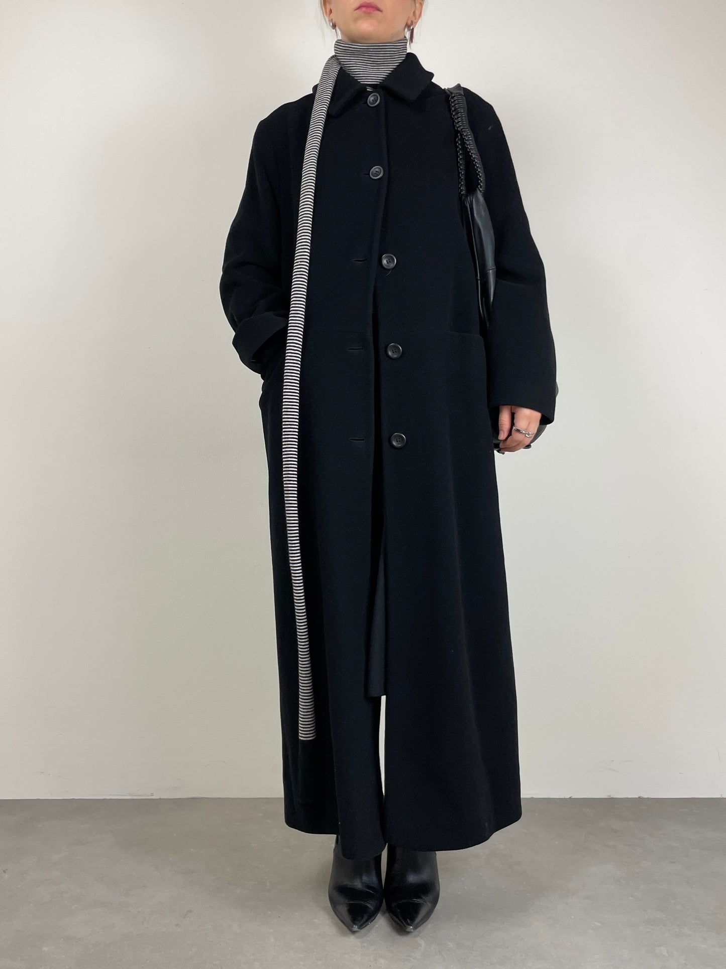 Cappotto in lana e cammello