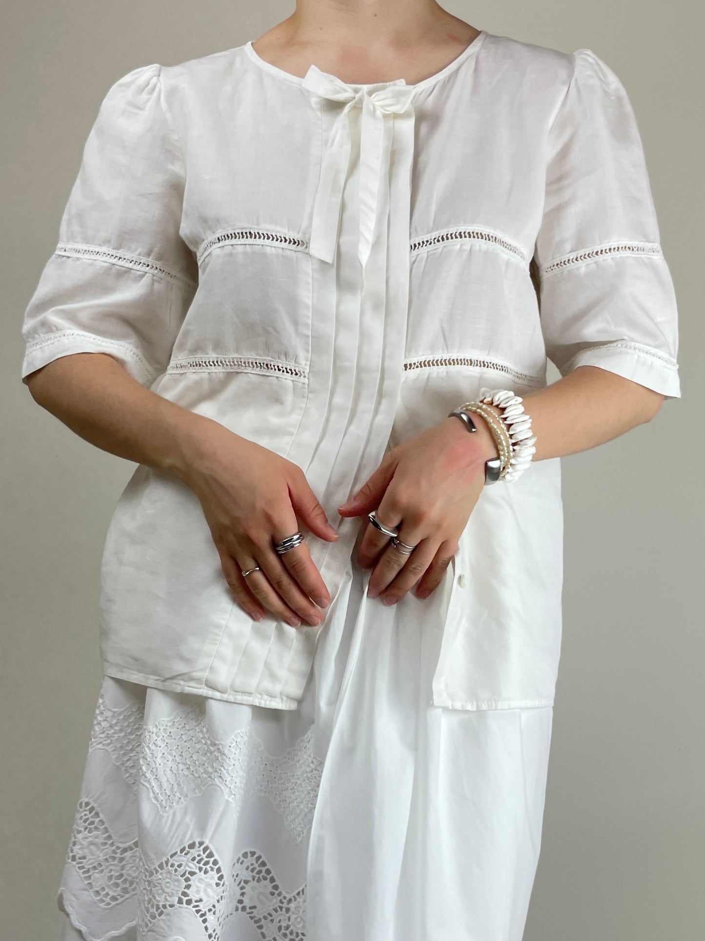 Camicia Valentino in cotone e lino