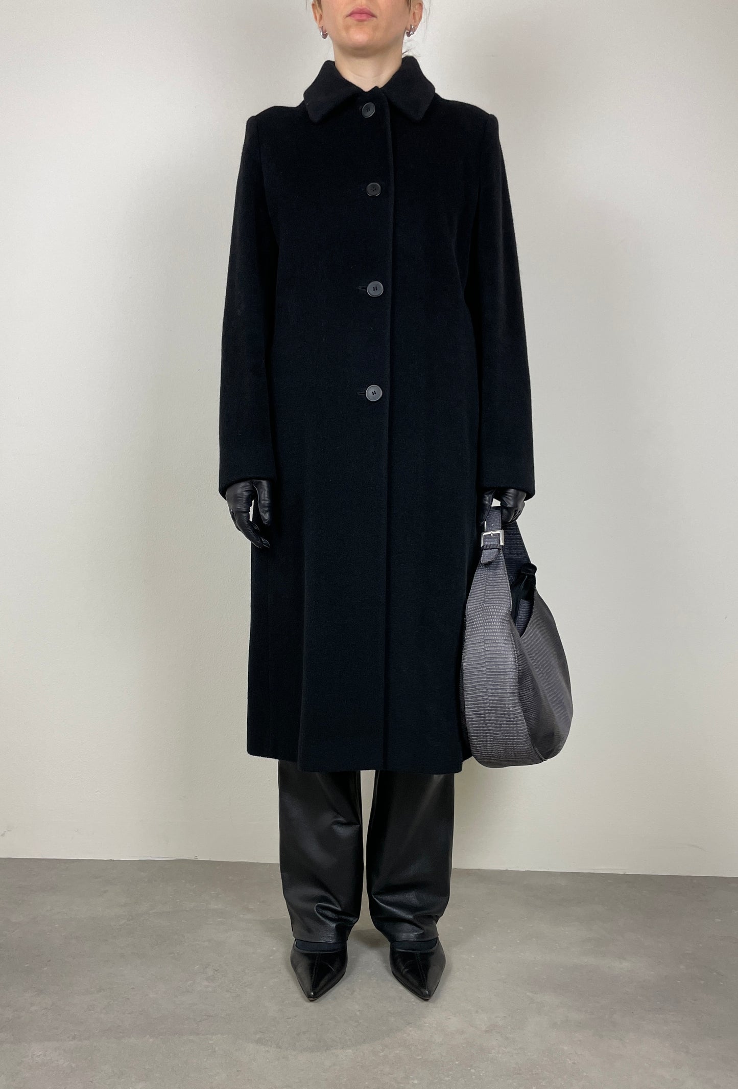 Made in Italy wool and cashmere coat