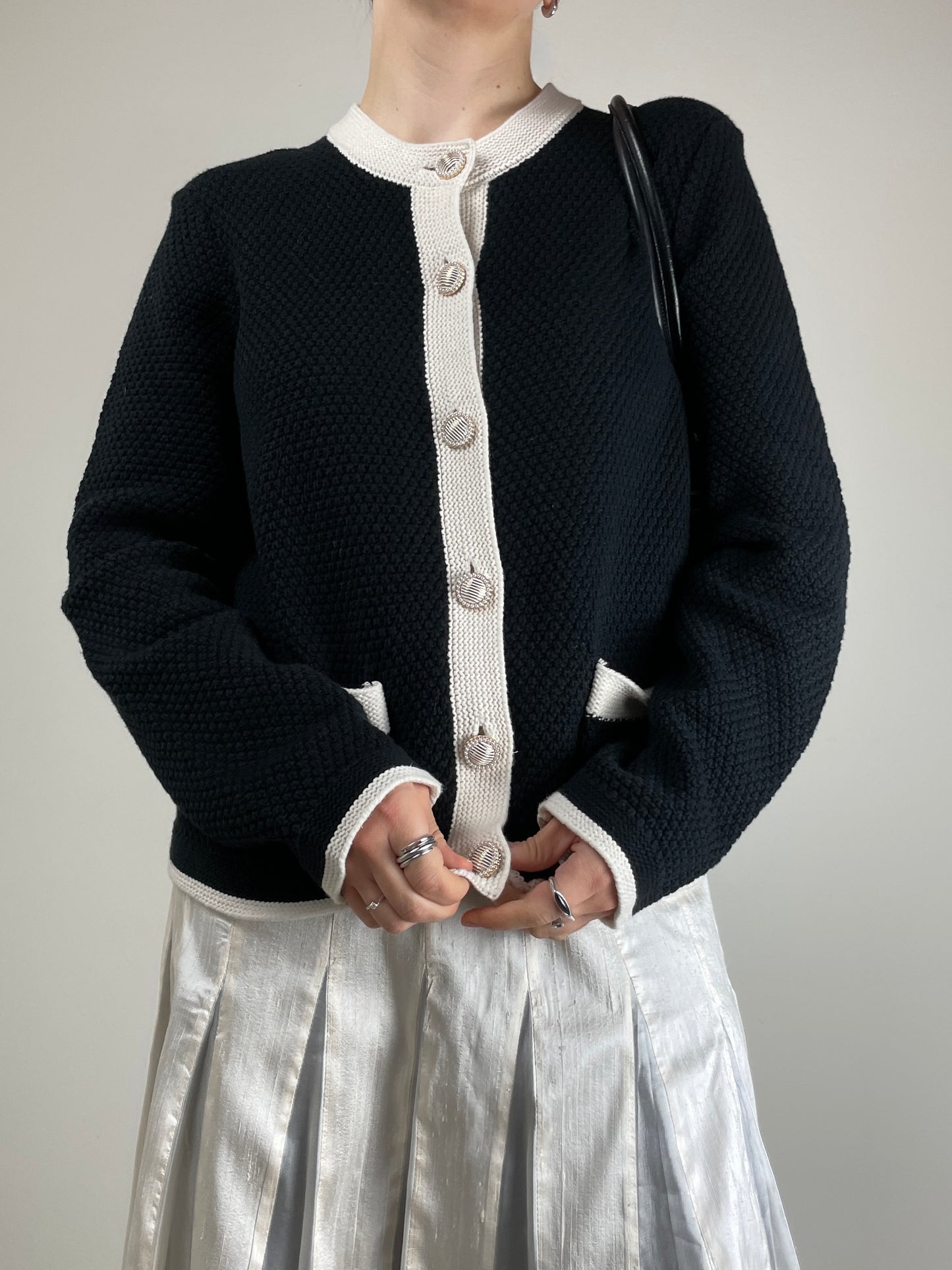 Cardigan vintage in cotone