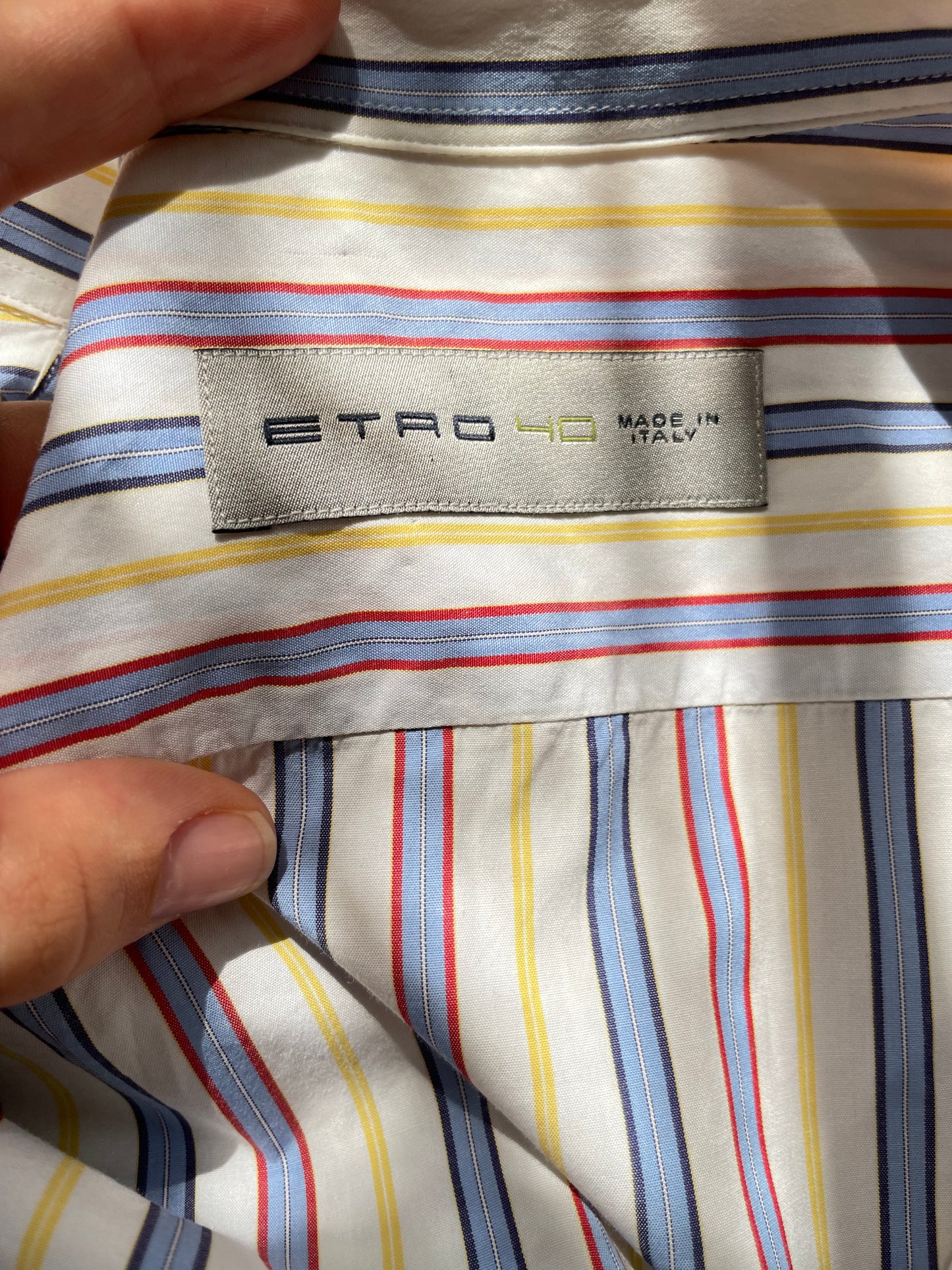 Camicia ETRO a righe in cotone