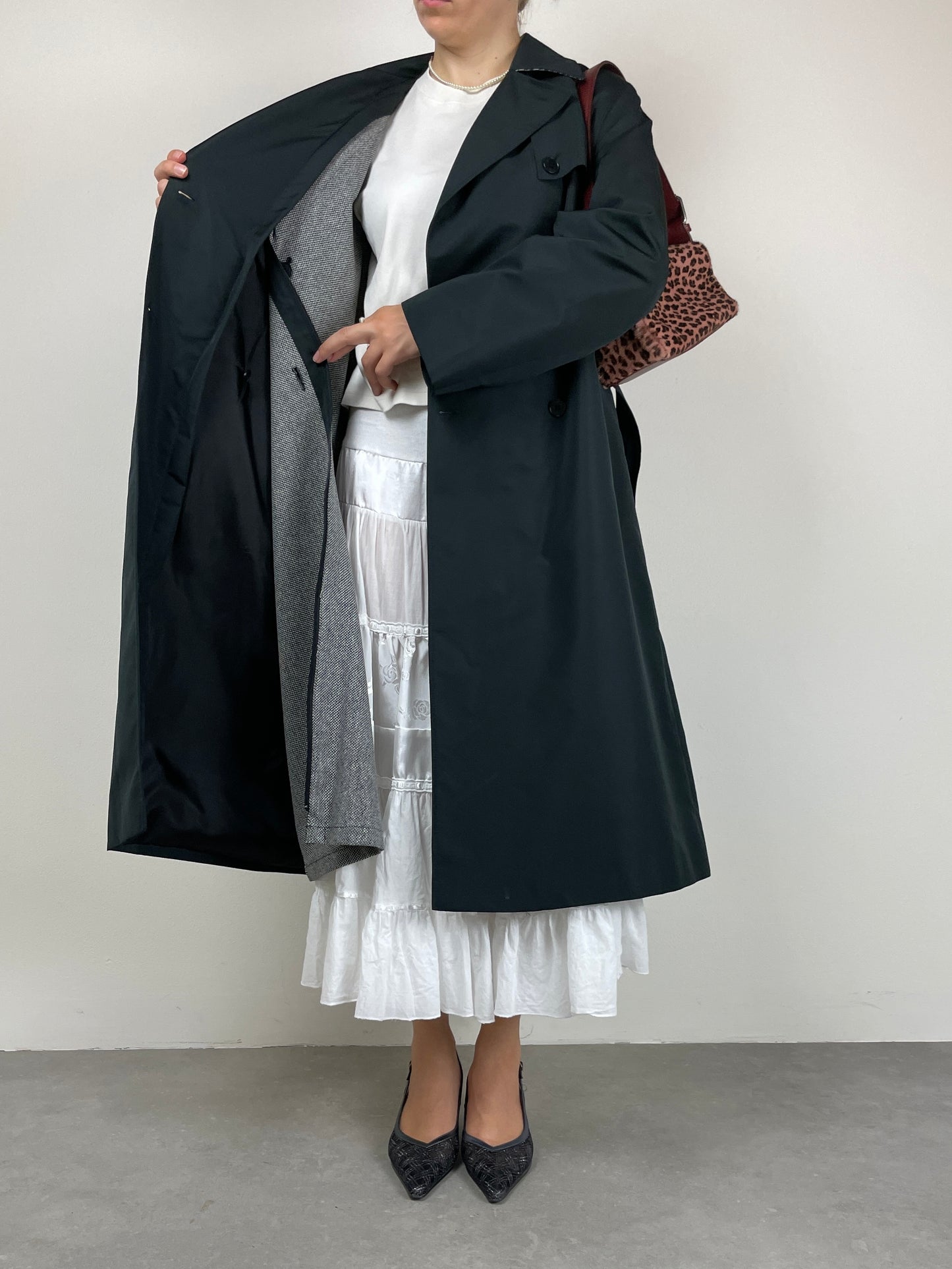 Cerruti trench con gilet interno staccabile