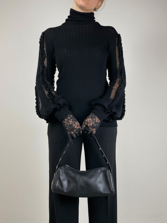Maglioncino Roberto Cavalli in lana e seta