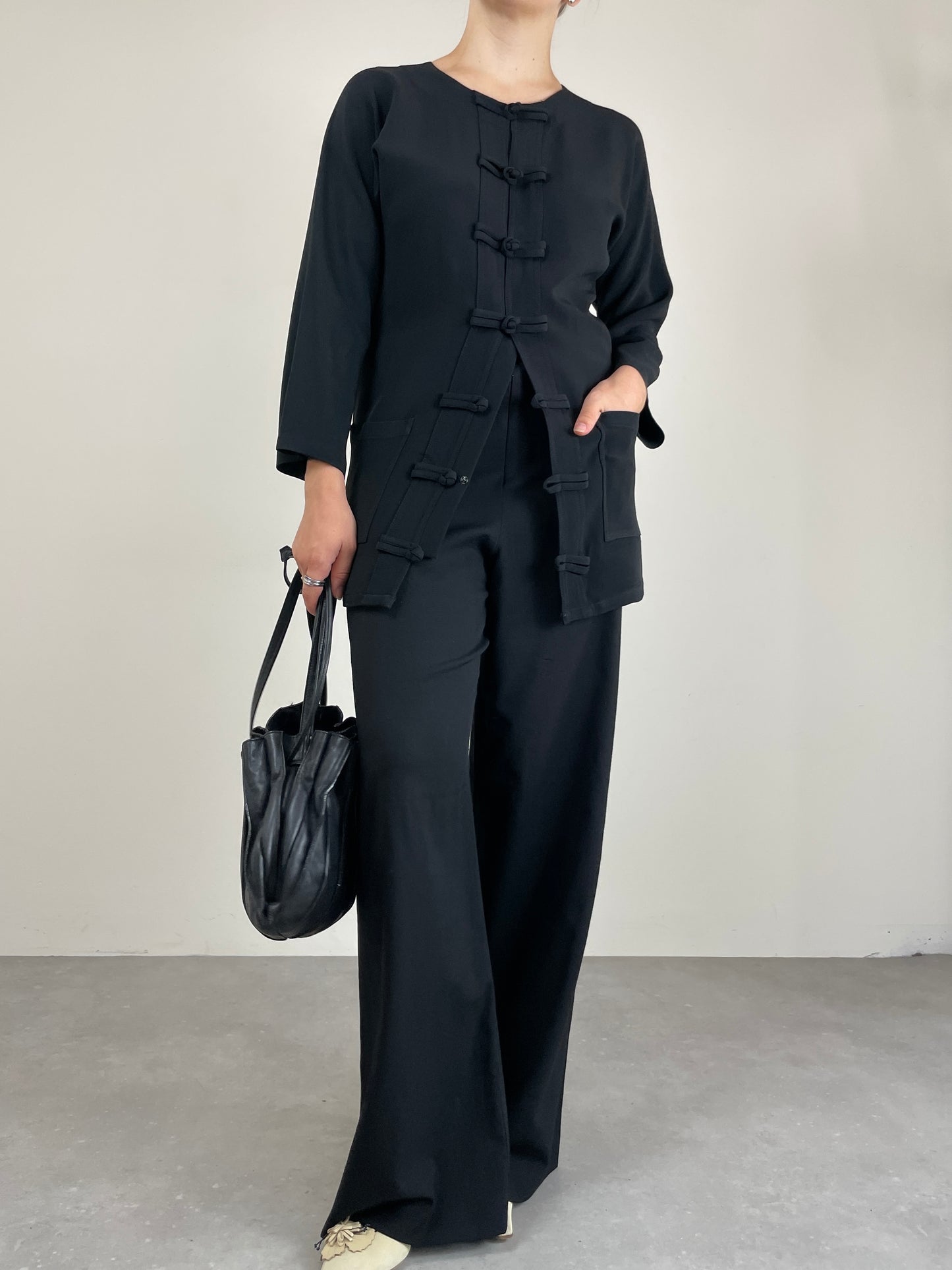 MOSCHINO giacca vintage in stile orientale