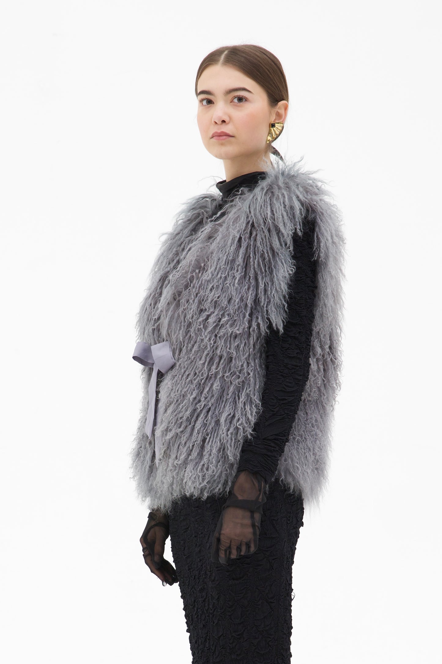 Gilet in vera pelliccia Mongolia