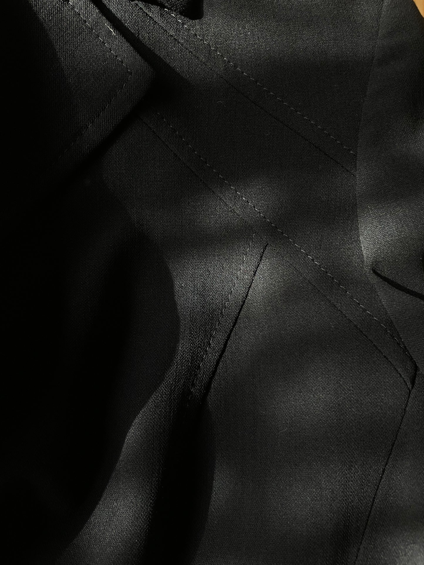 Wool black suit