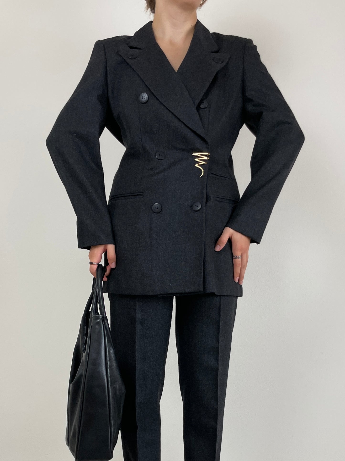 Completo vintage in pura lana
