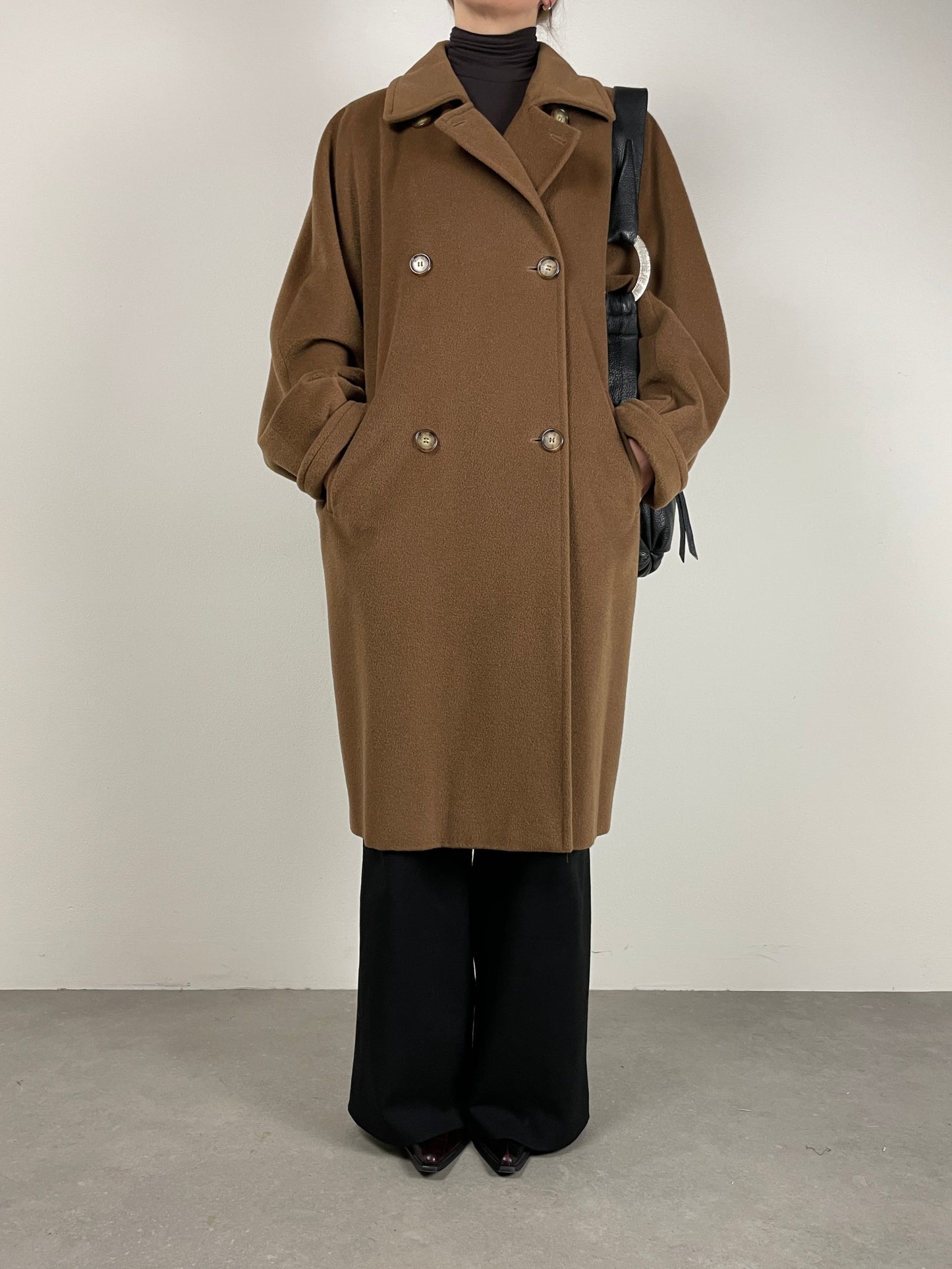 Max Mara cappotto in pura lana vergine