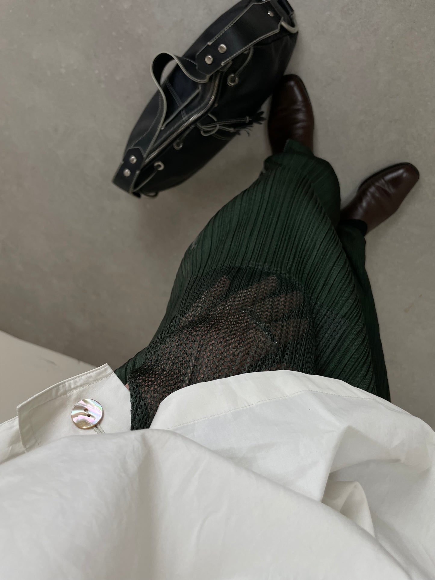 Pleats Please Issey Miyake pantaloni