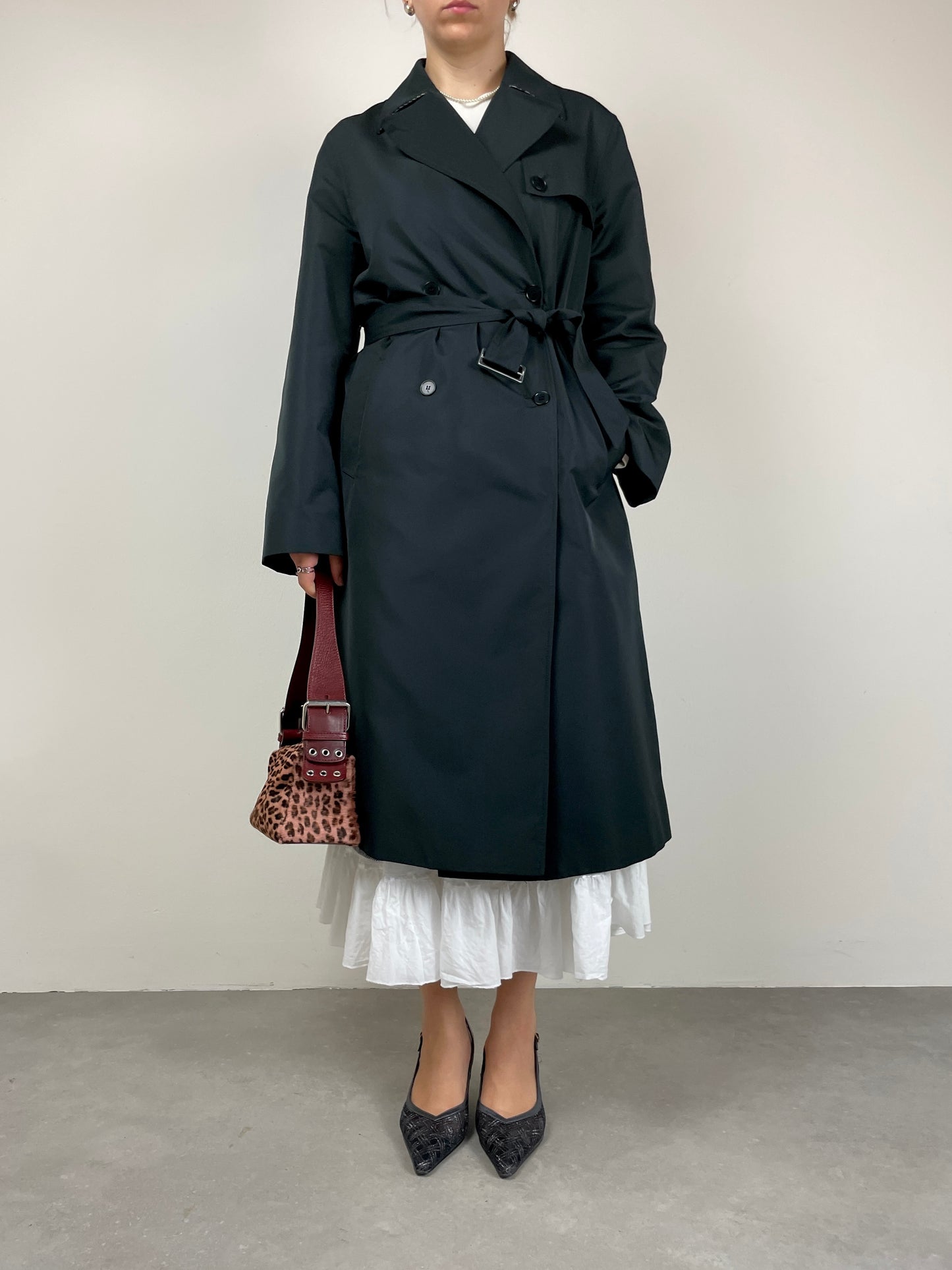 Cerruti trench con gilet interno staccabile