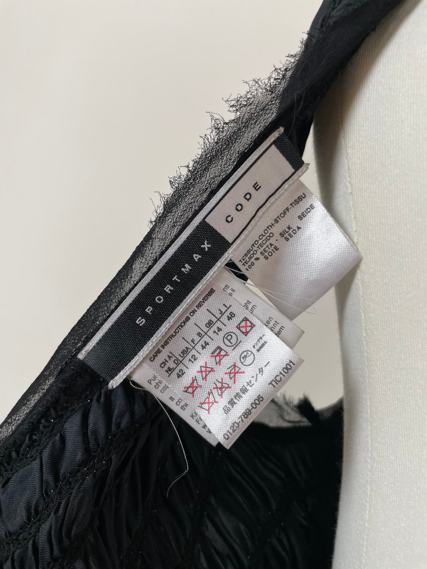 Abito Sportmax Code in 100% seta