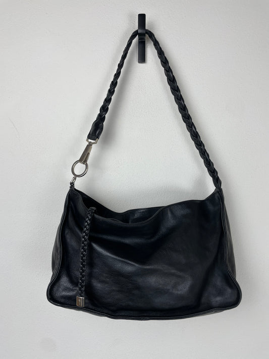 Borsa a spalla in vera pelle