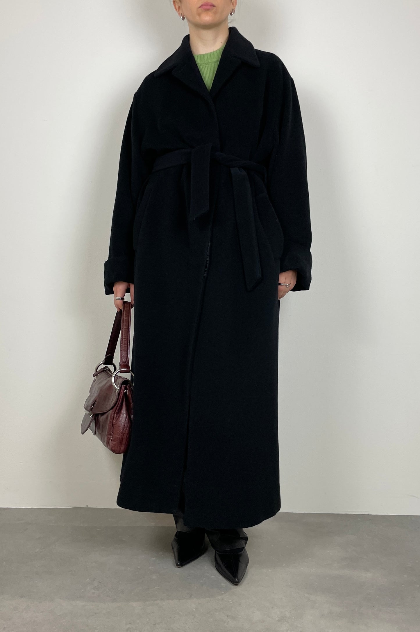 Piacenza Wool and angora coat