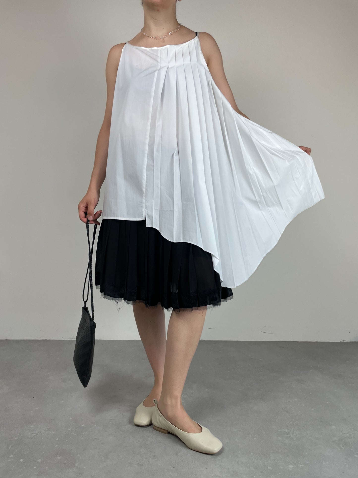Top asimmetrico MM6 Maison Martin Margiela