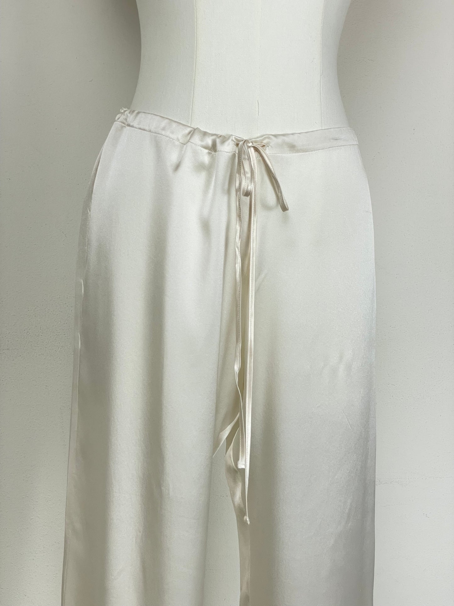 Pantalone in raso di seta La Perla