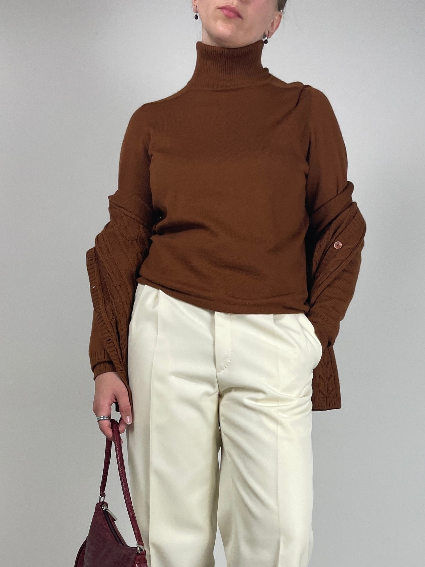 Twin-Set in pura lana vergine di Luisa Spagnoli