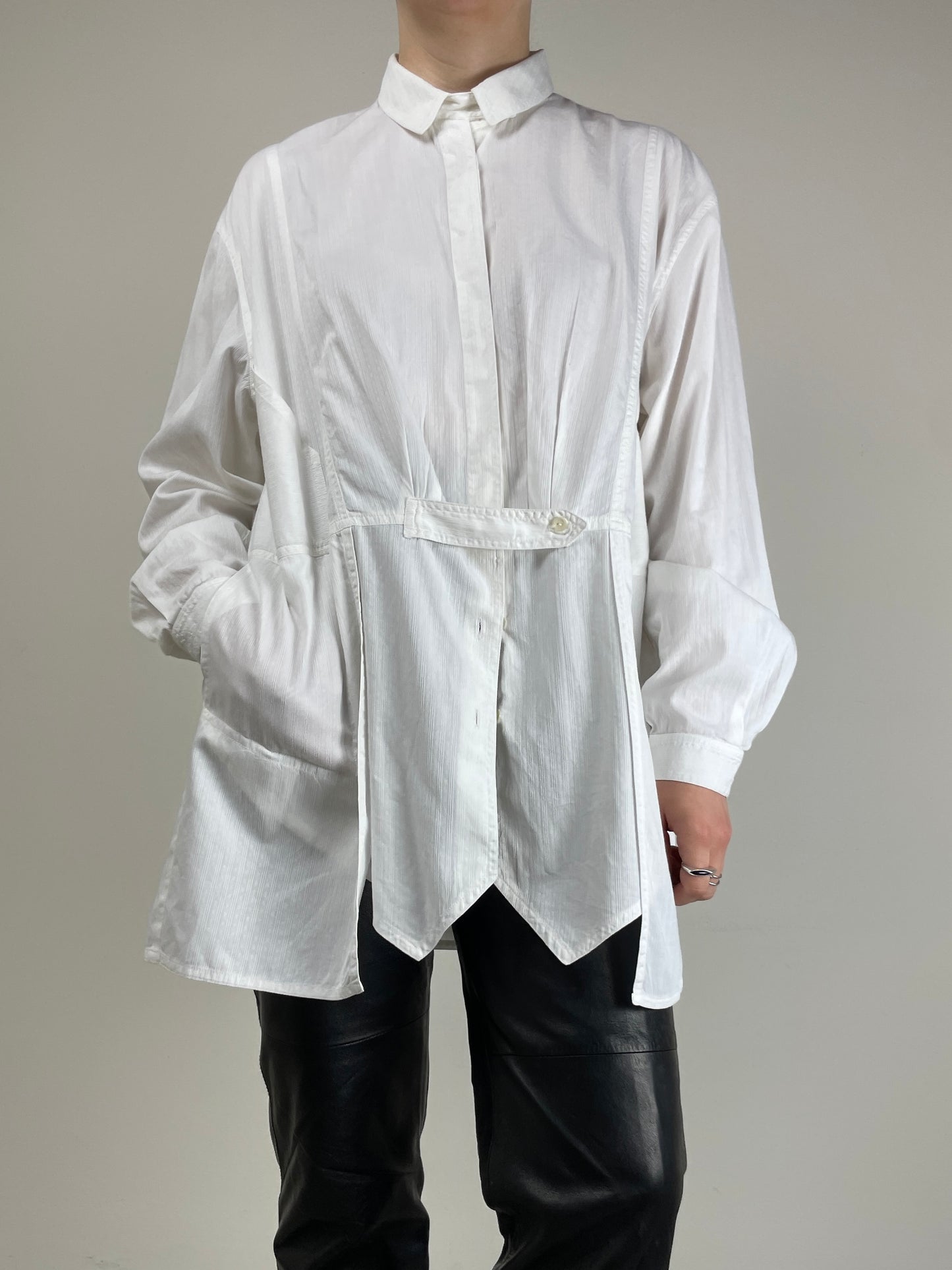 Camicia over in cotone