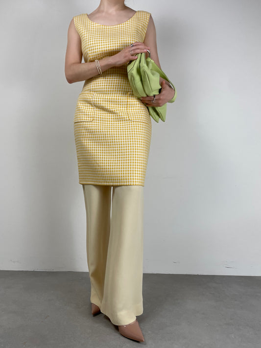 PRADA SS 1992 abito in lana e seta