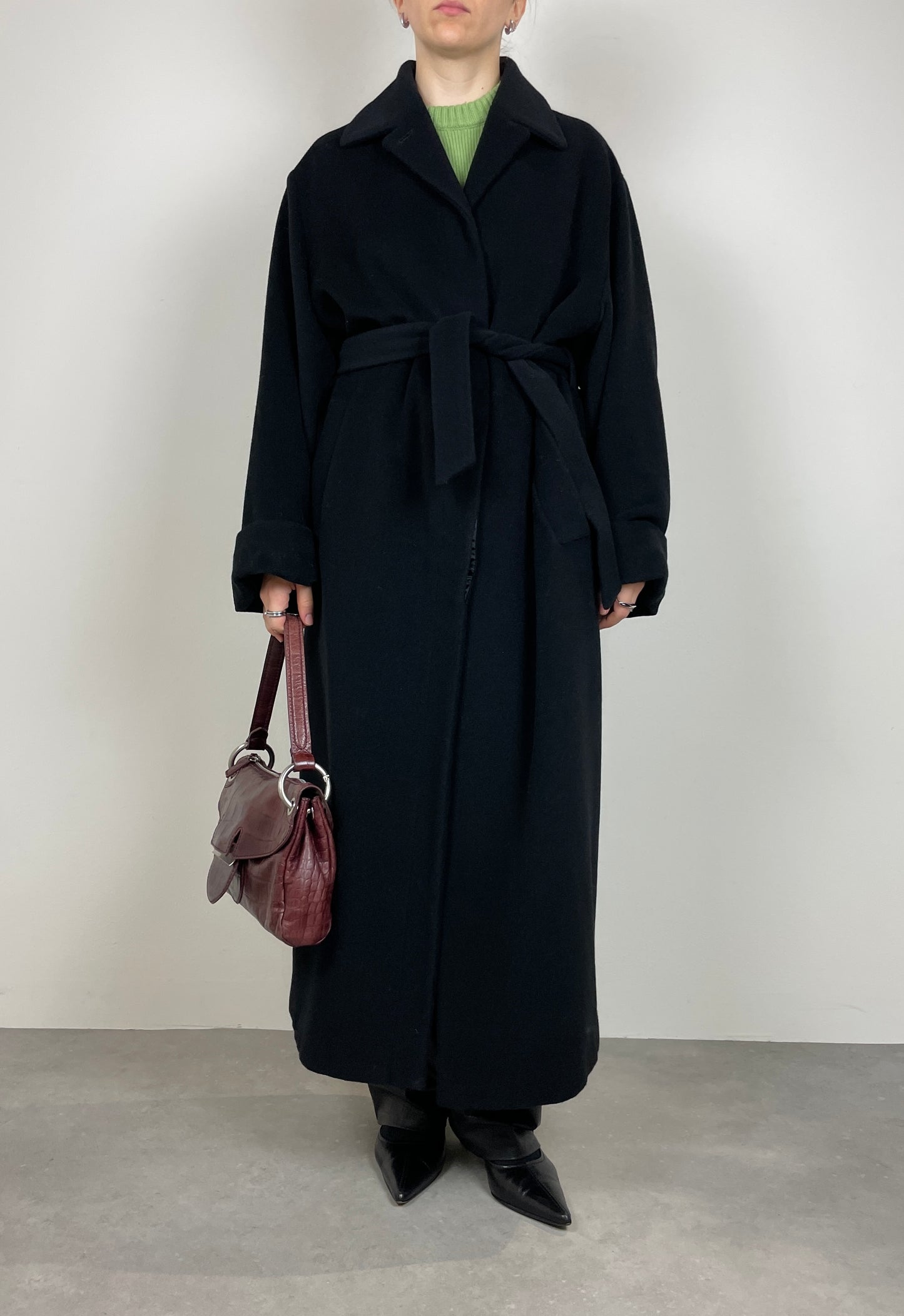 Piacenza Wool and angora coat