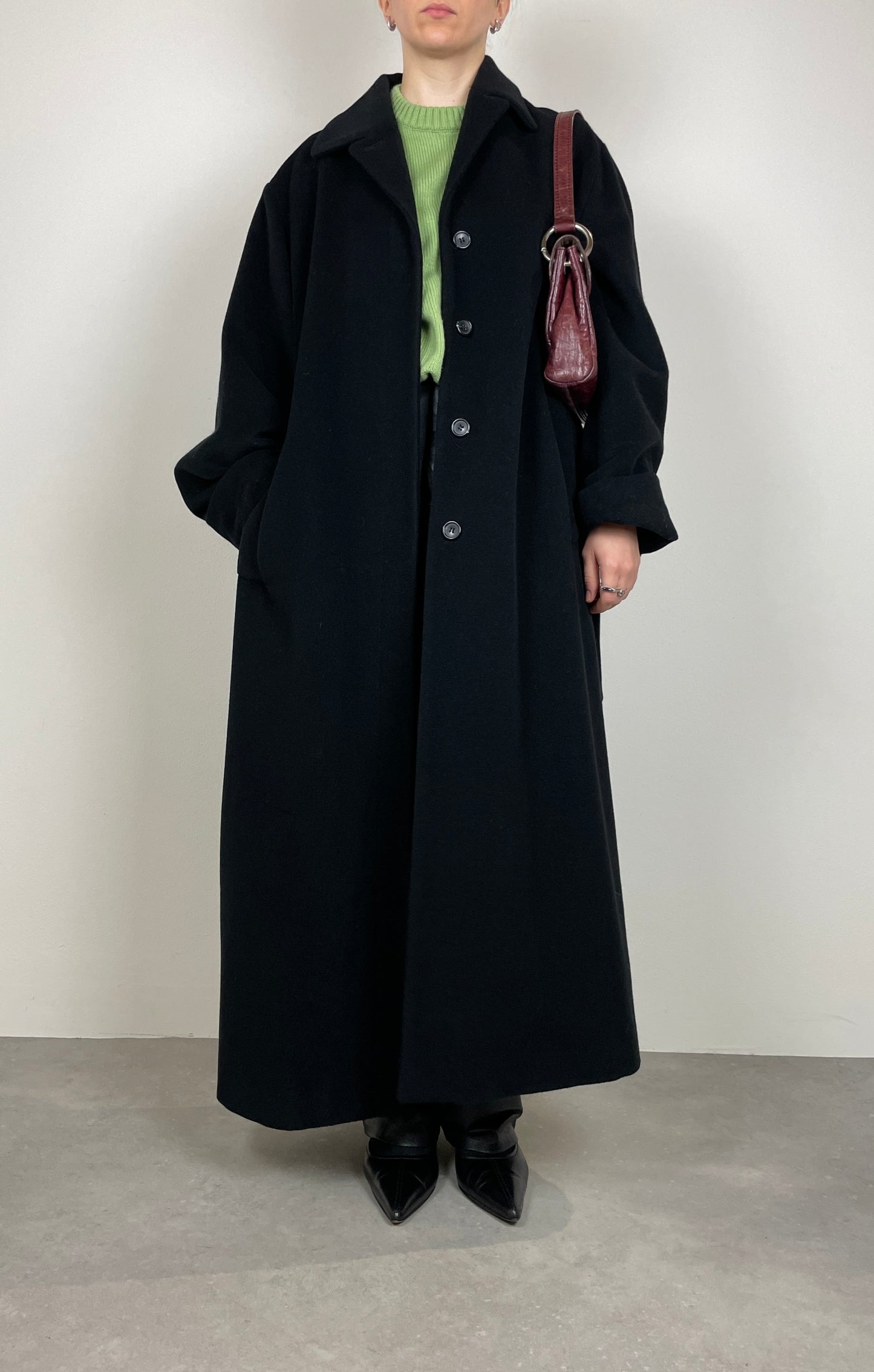 Piacenza Wool and angora coat