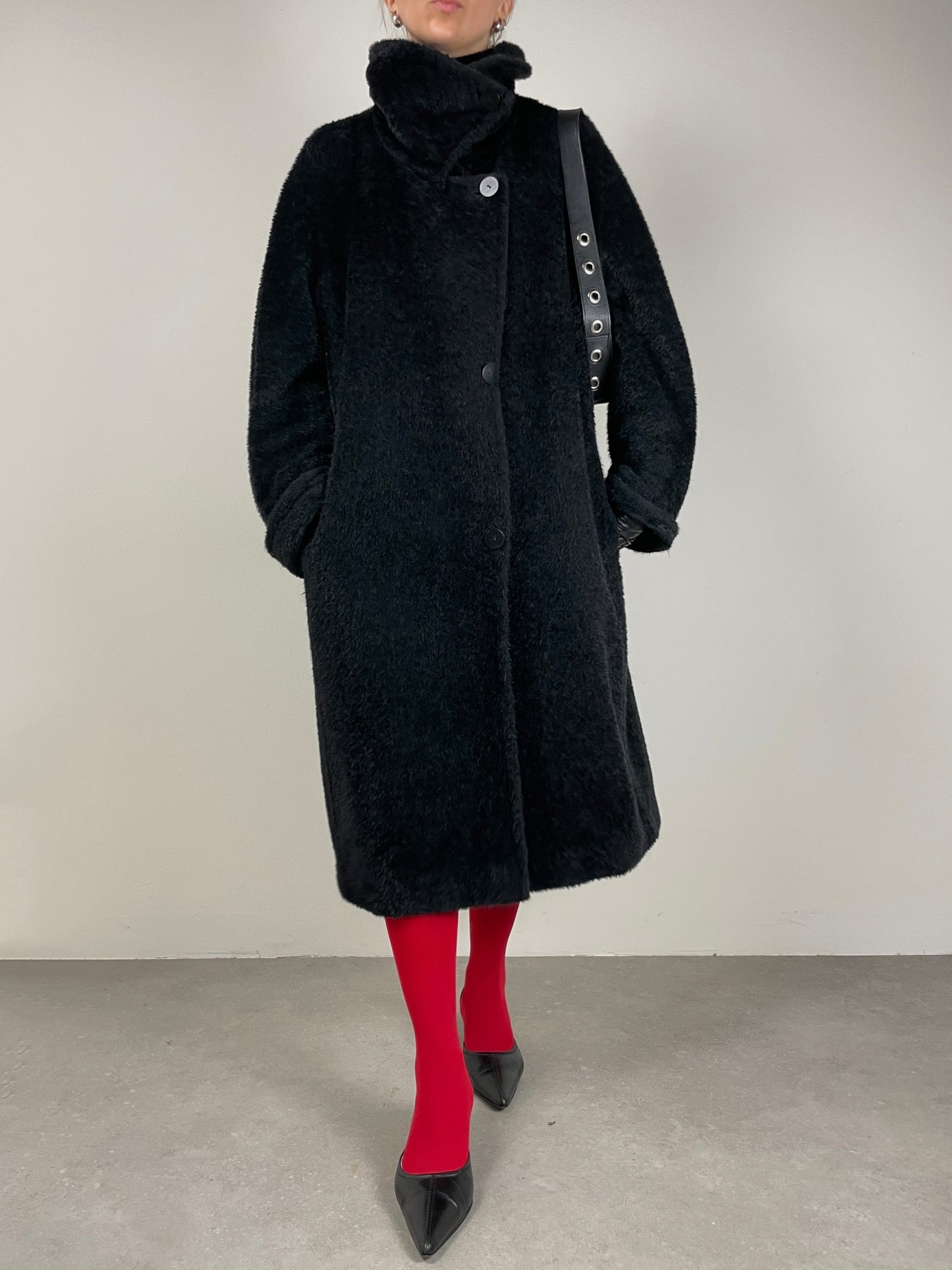 Max Mara cappotto in alpaca e lana