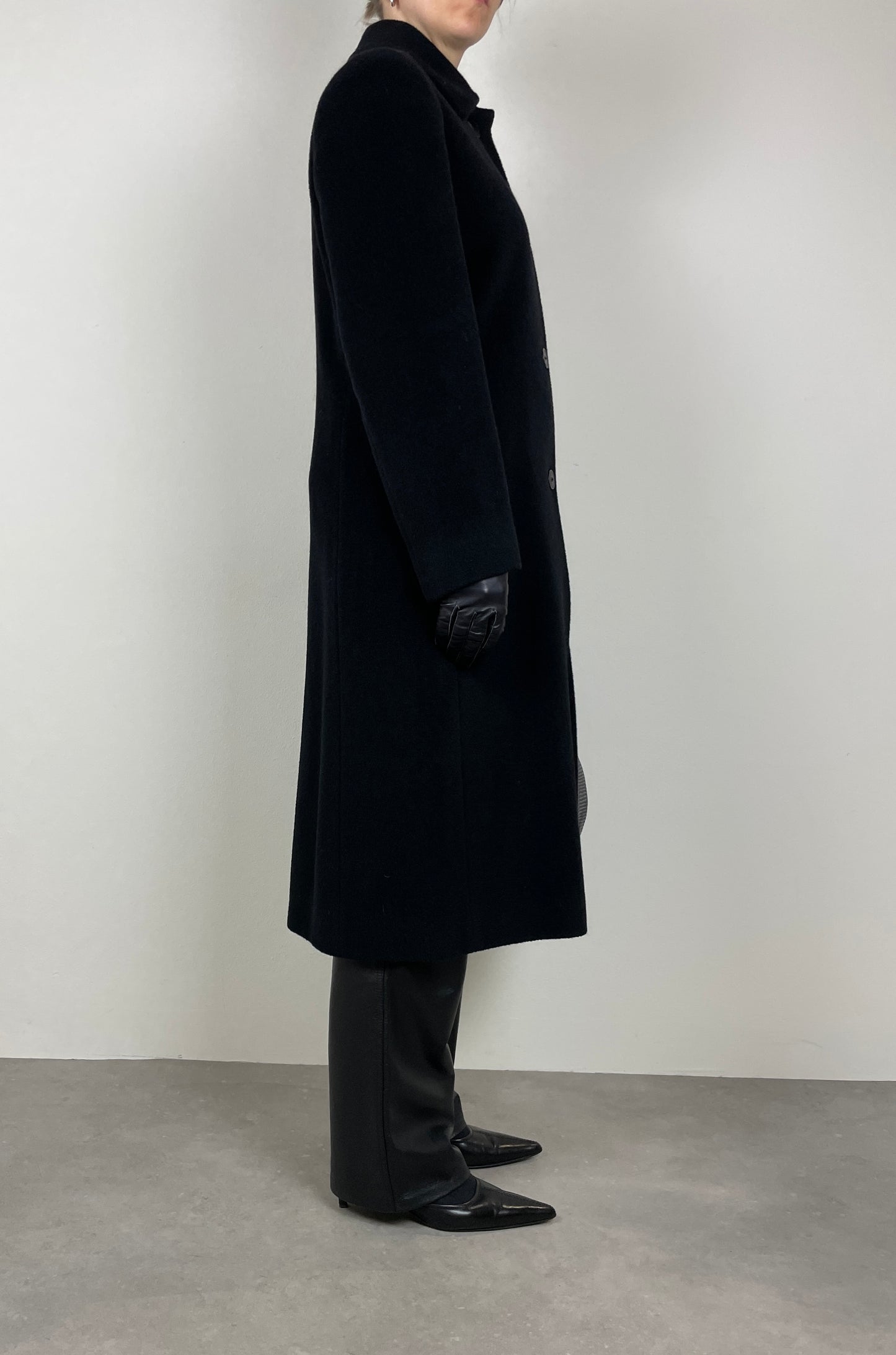 Made in Italy wool and cashmere coat