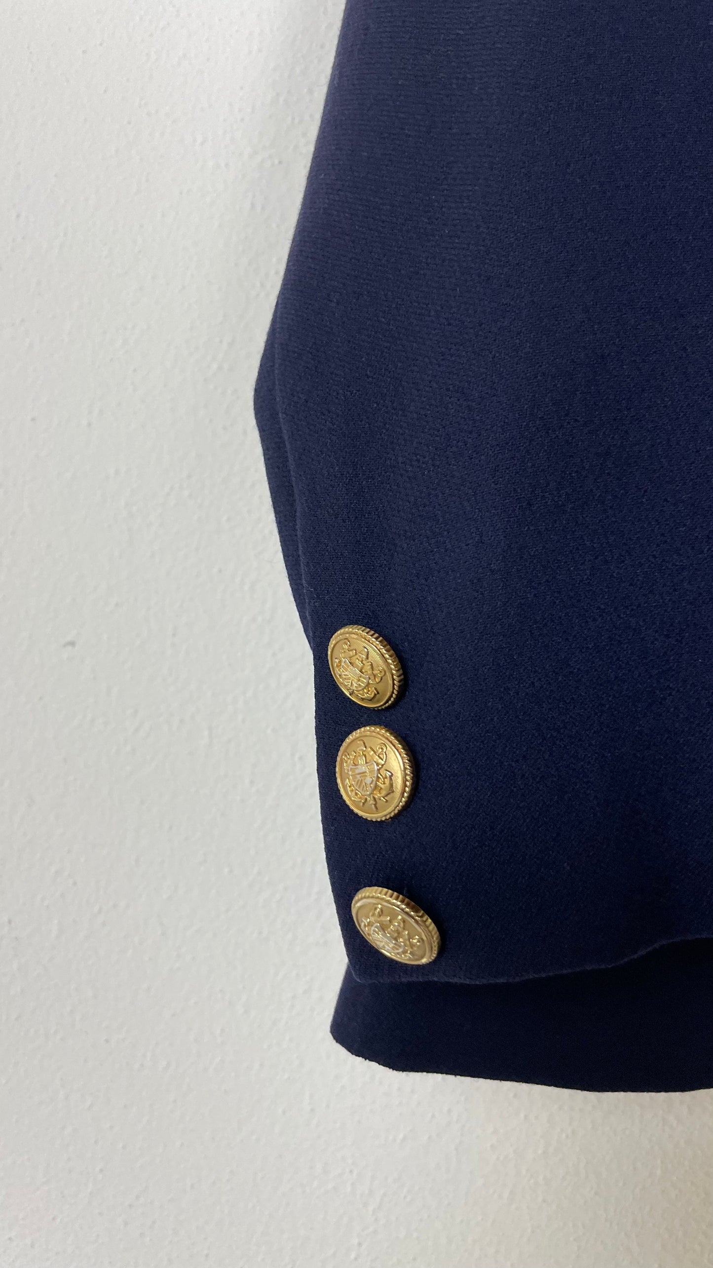 Wool blue suit