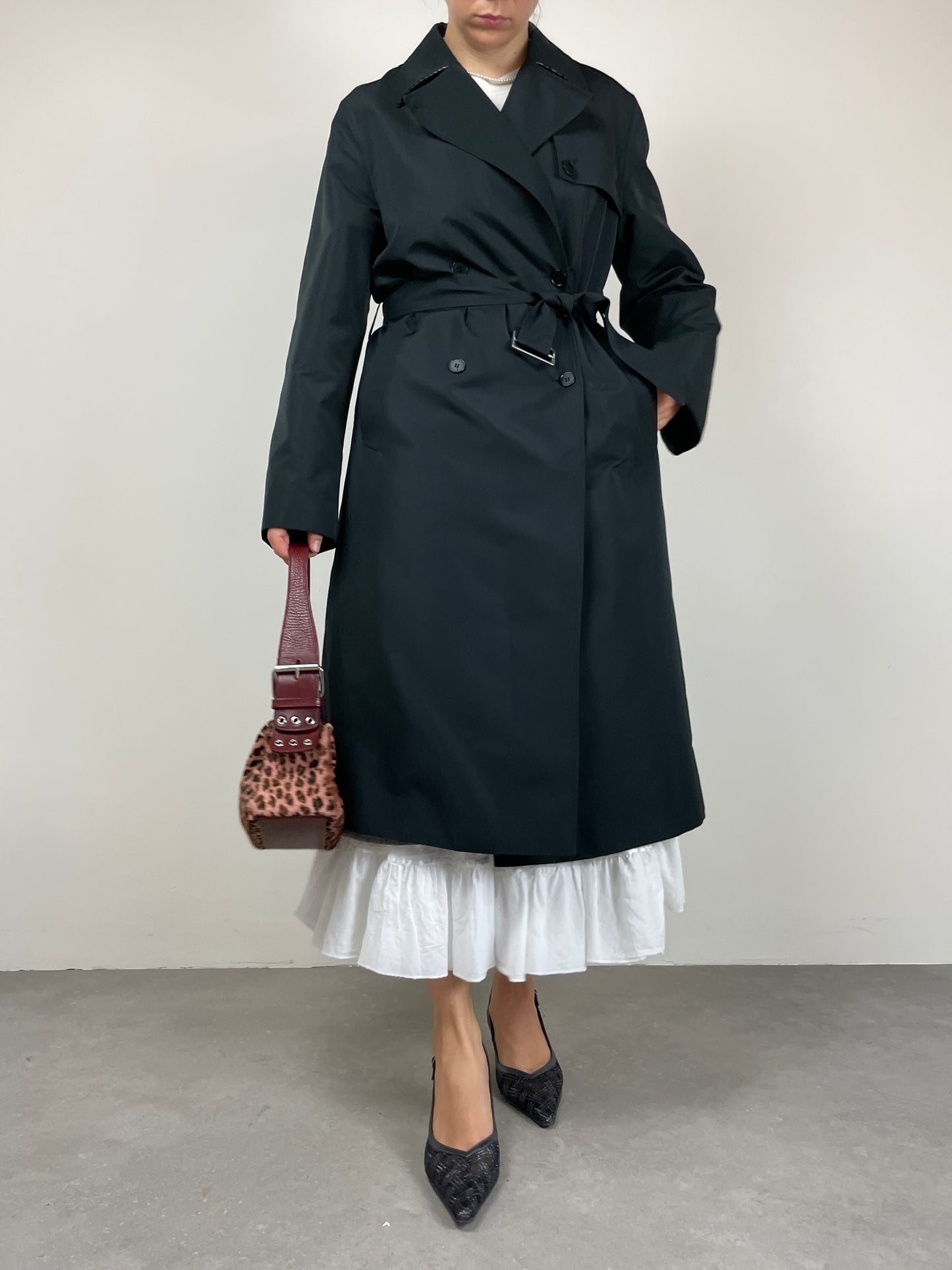 Cerruti trench con gilet interno staccabile