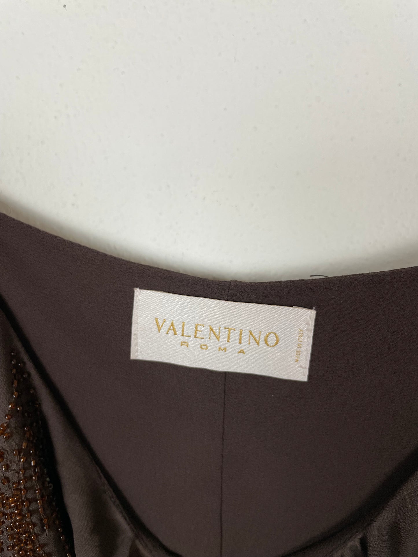 VALENTINO abito con perline