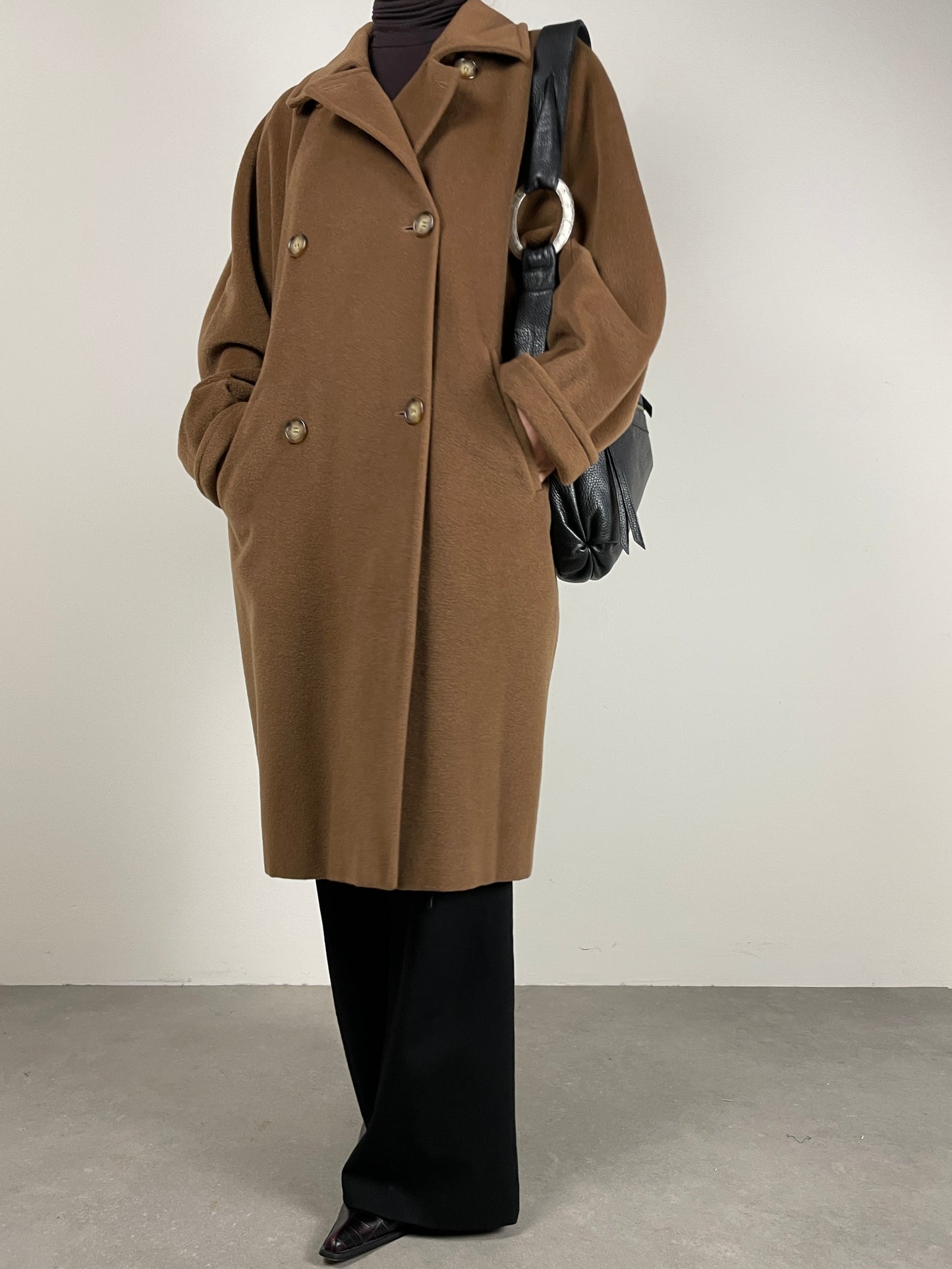 Max Mara cappotto in pura lana vergine