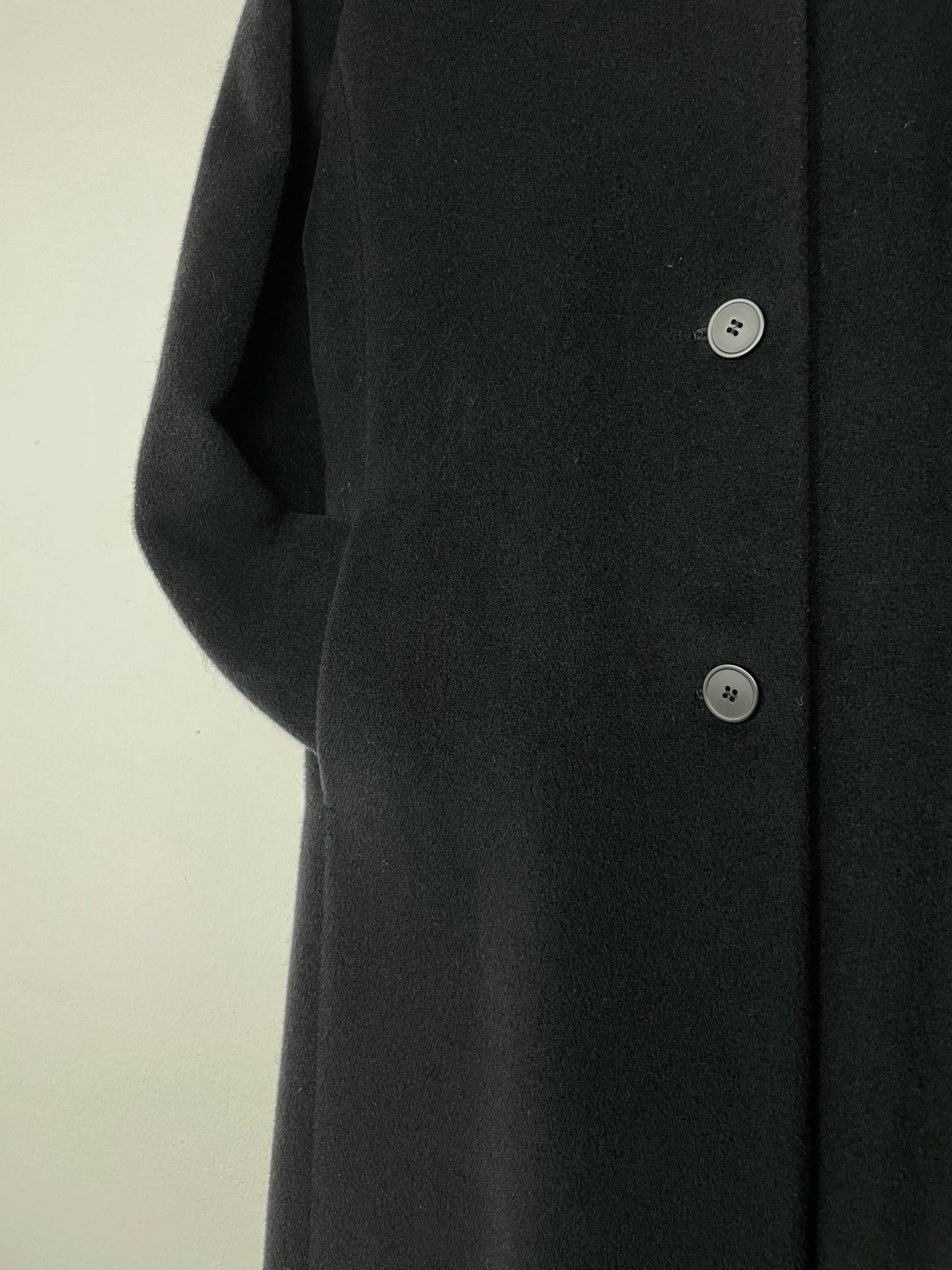 Made in Italy wool and cashmere coat