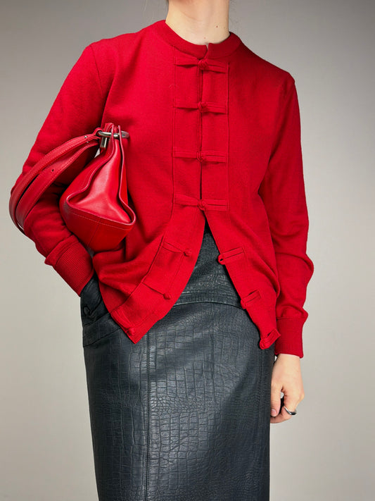 Moschino Cheap and Chic twin set in pura lana